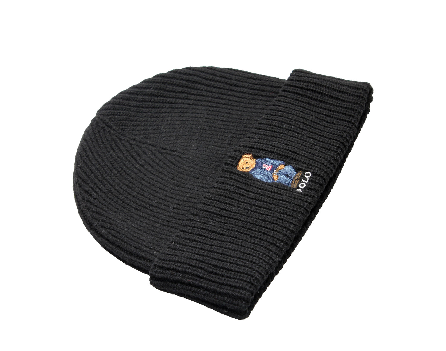 Polo Ralph Lauren Polo Bear Jean Jacket Sweater Knit Hat