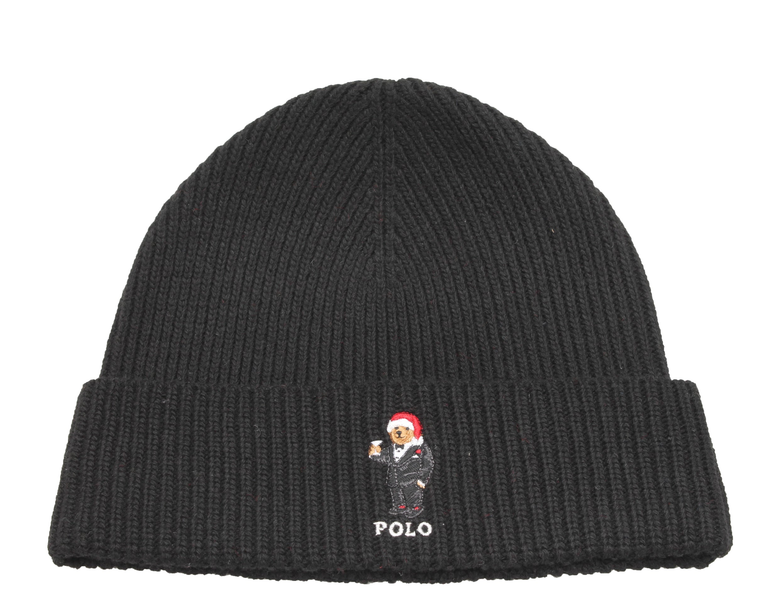 Polo Ralph Lauren Polo Bear Santa Martini Knit Hat