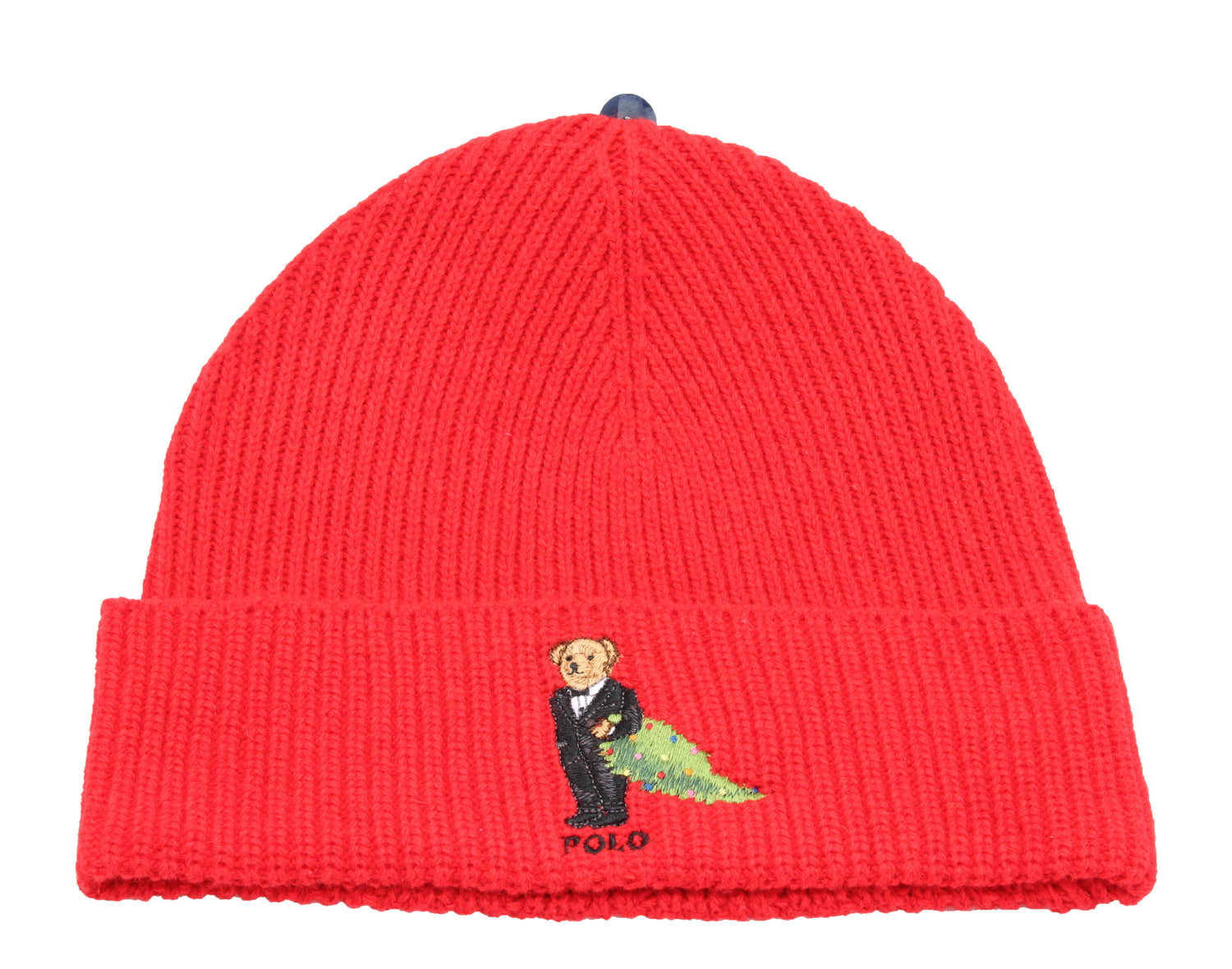 Polo Ralph Lauren Polo Bear Christmas Tree Knit Hat