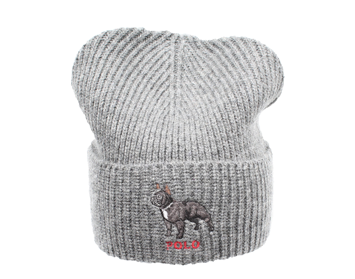 Polo Ralph Lauren French Bulldog Knit Cuffed Hat