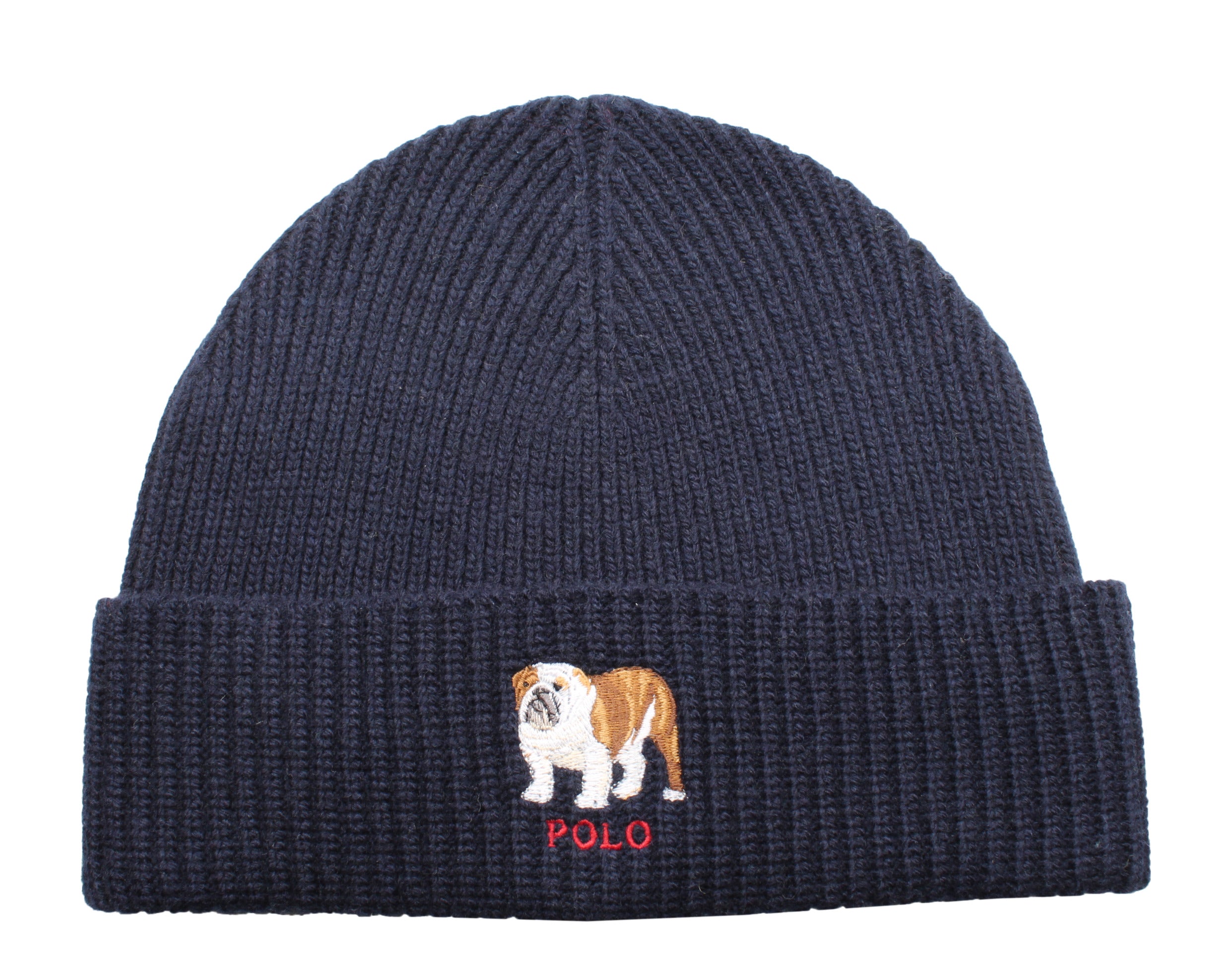 Polo Ralph Lauren English Bulldog Knit Cuffed Hat