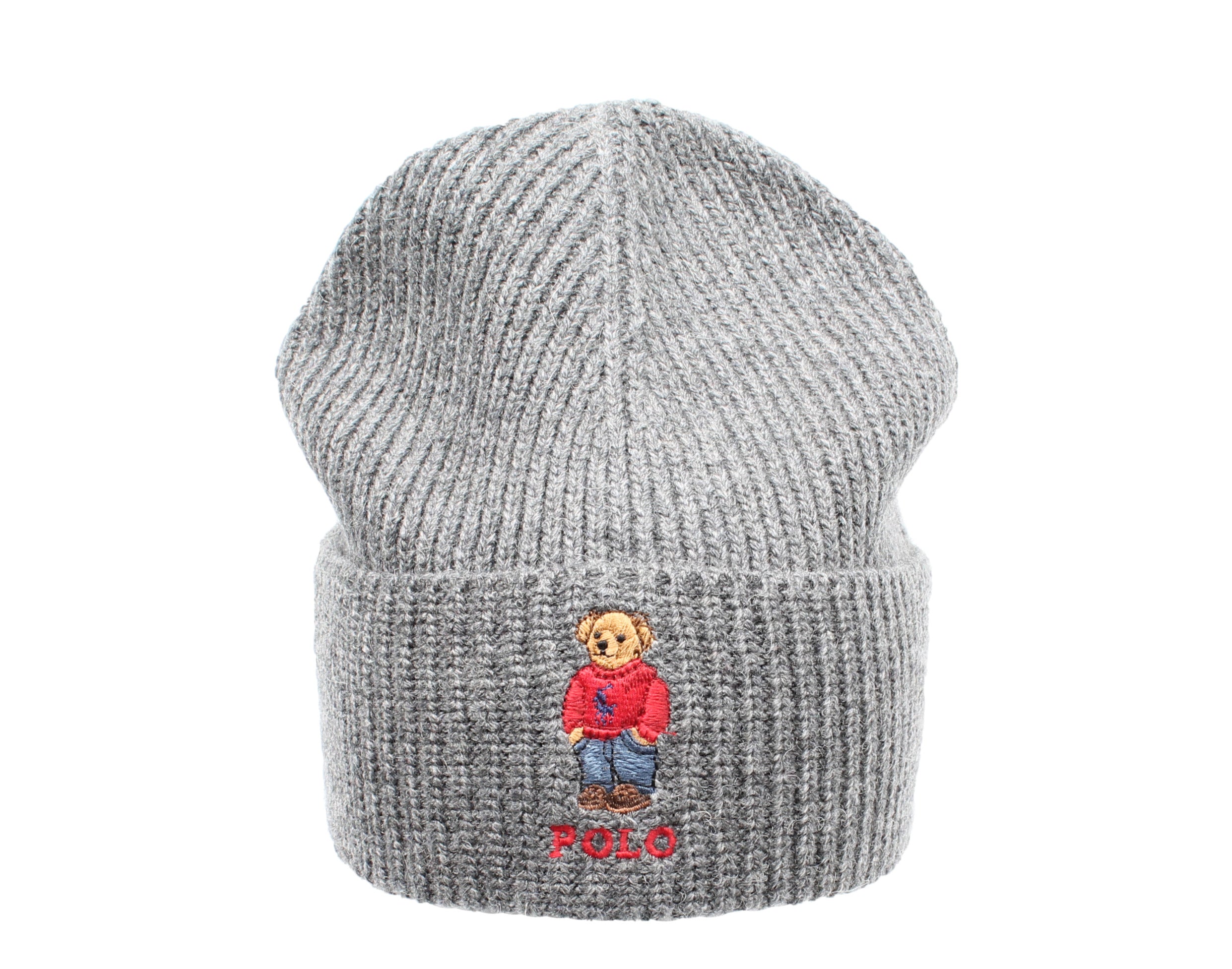 Polo Ralph Lauren Polo Bear Big Pony Knit Cuffed Hat