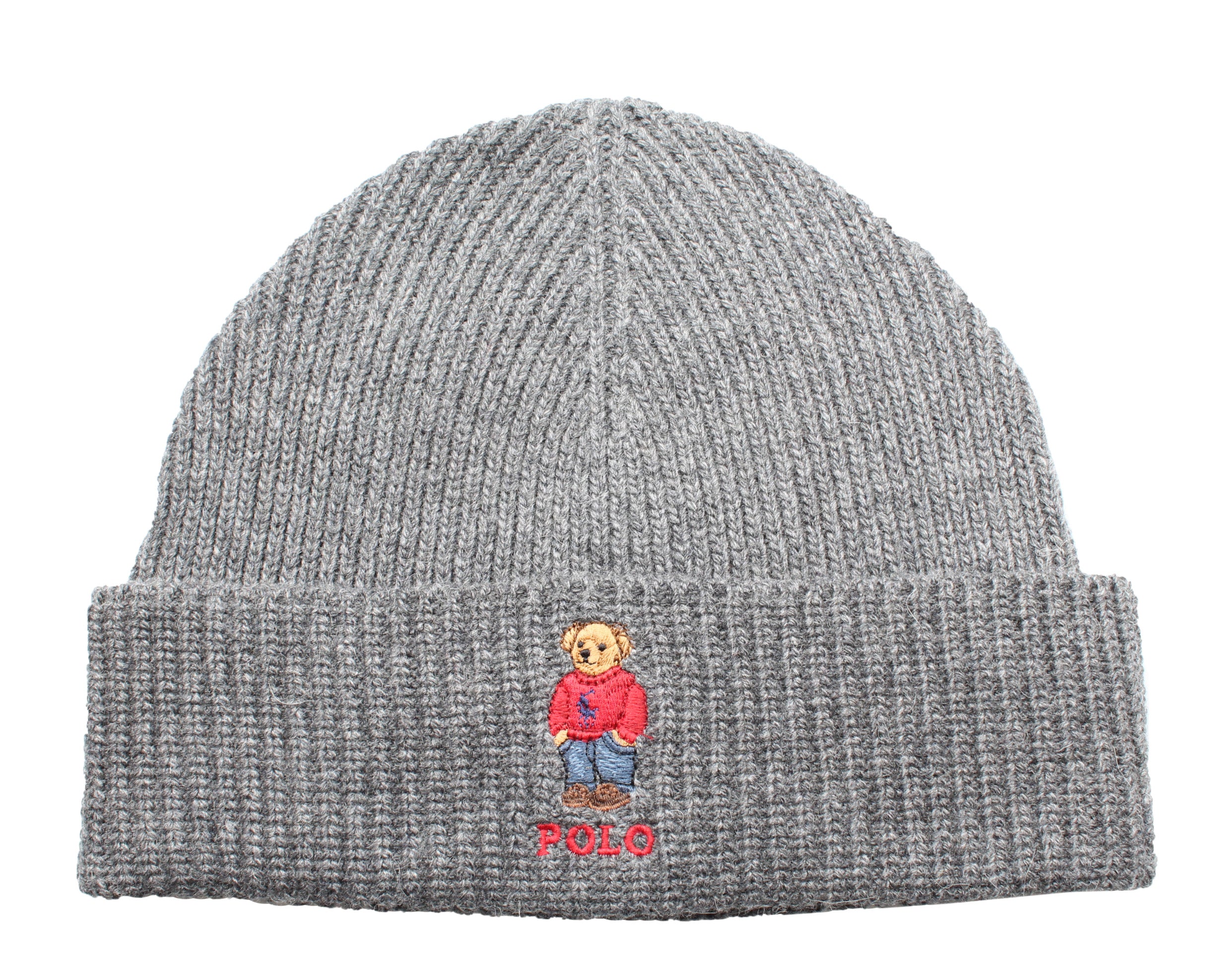 Polo Ralph Lauren Polo Bear Big Pony Knit Cuffed Hat