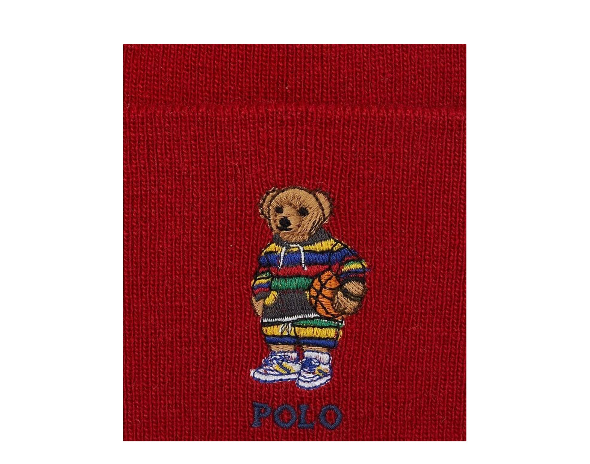 Polo Ralph Lauren Active Bear Rib-Knit Beanie
