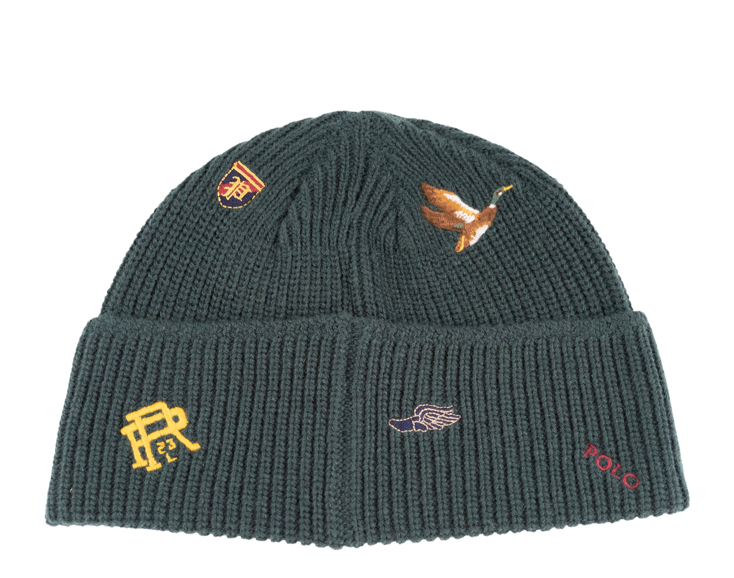 Polo Ralph Lauren Embroidered Icons Knit Beanie