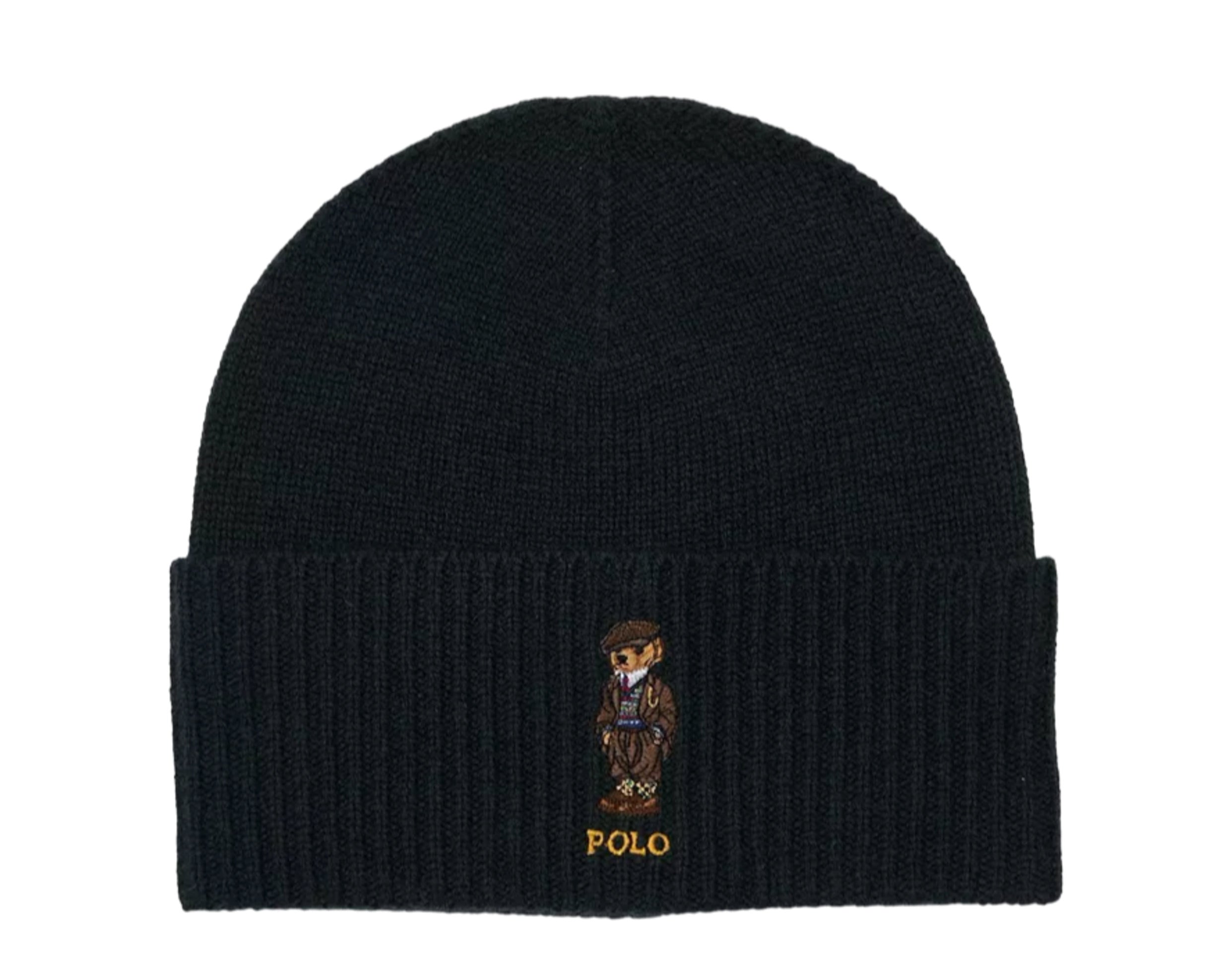 Polo Ralph Lauren Cashmere Blend Bear Beanie.