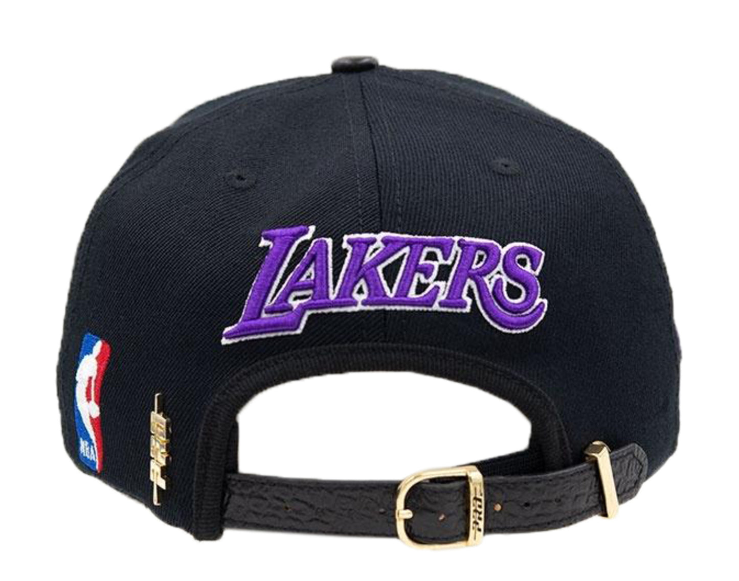 Pro Standard Blended Letter Logo Los Angeles Lakers Strapback Hat