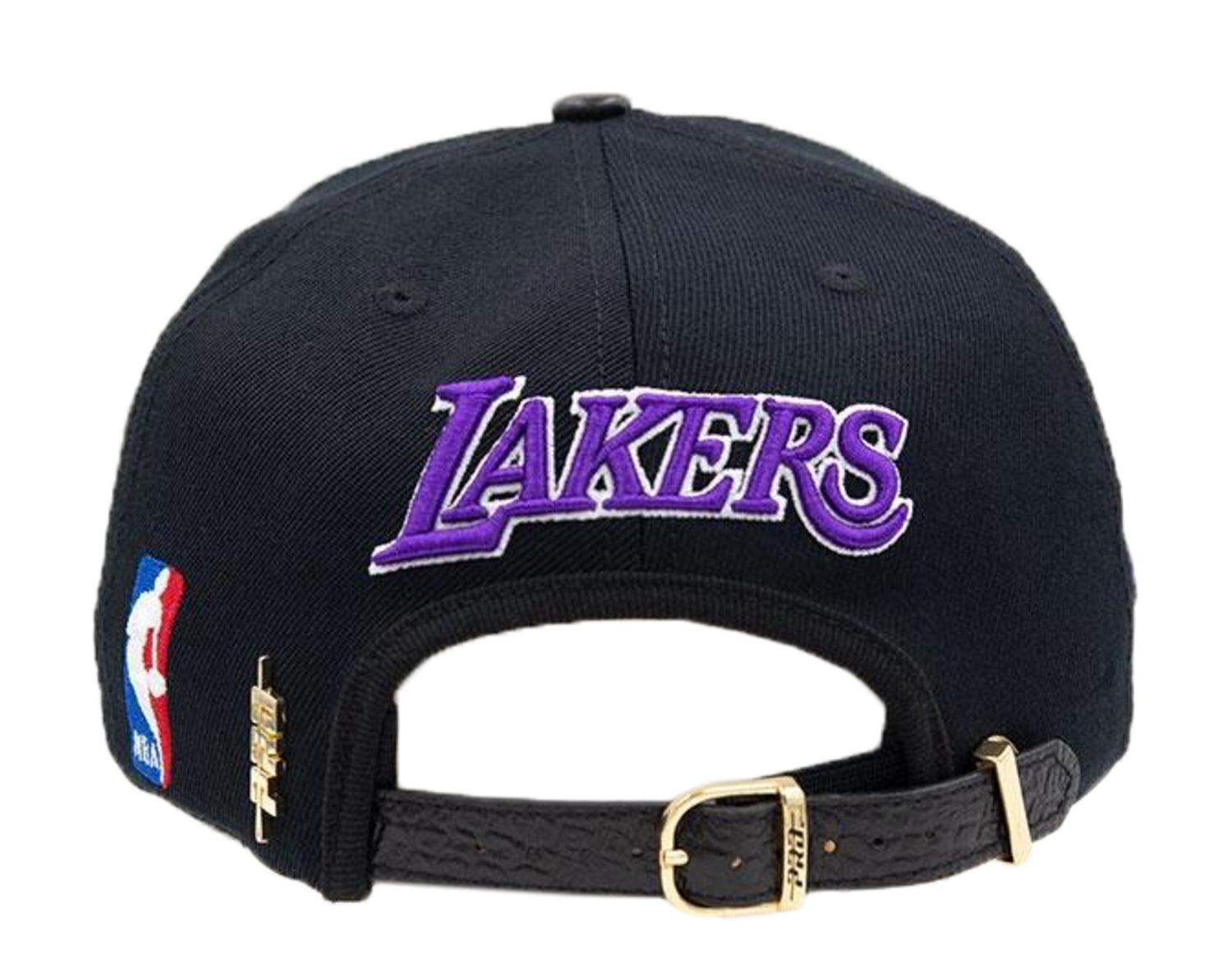 Pro Standard Blended Letter Logo Los Angeles Lakers Strapback Hat