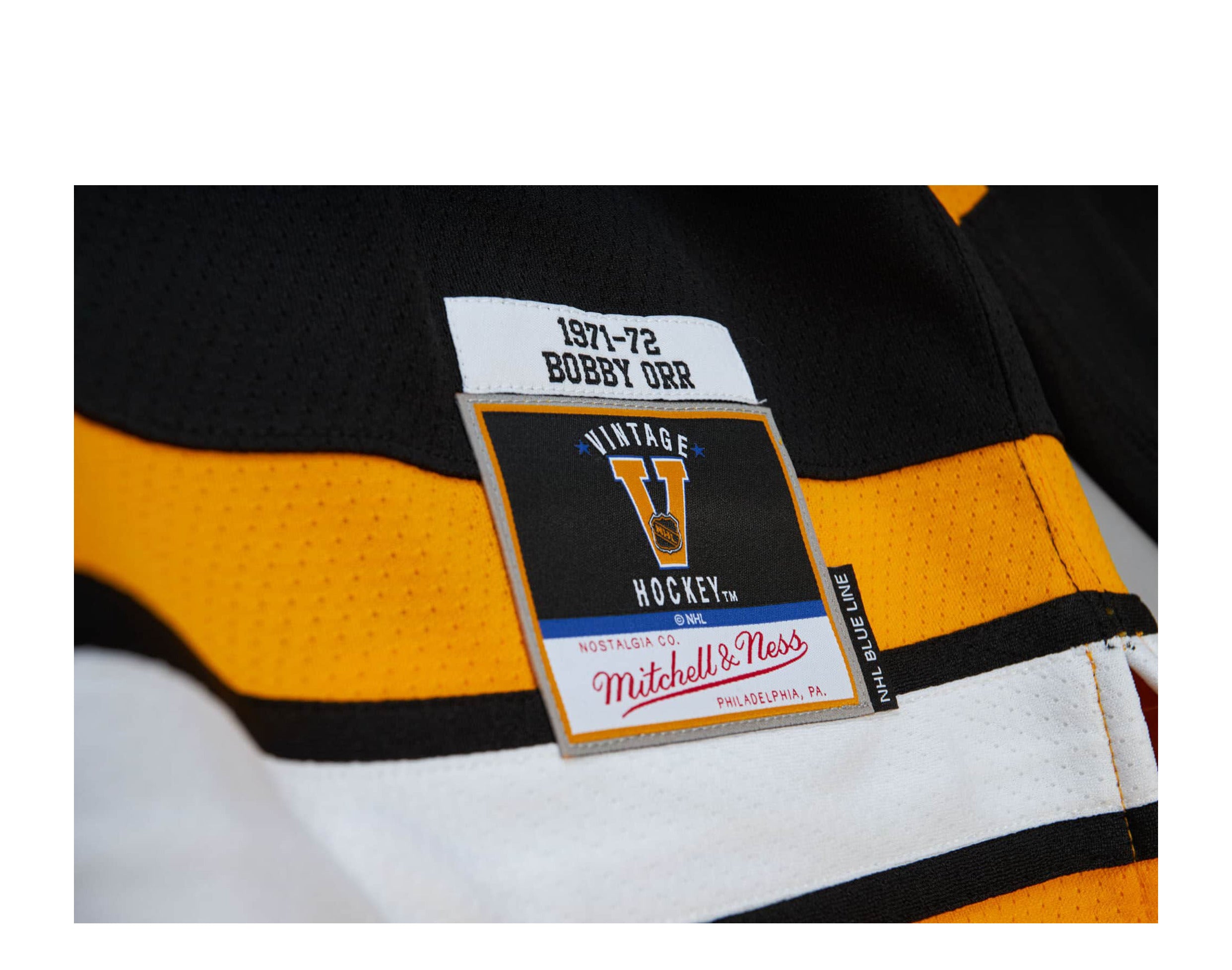New Mitchell & Ness BOSTON BRUINS Vintage Hockey Throwback NHL Jersey Shirt  L