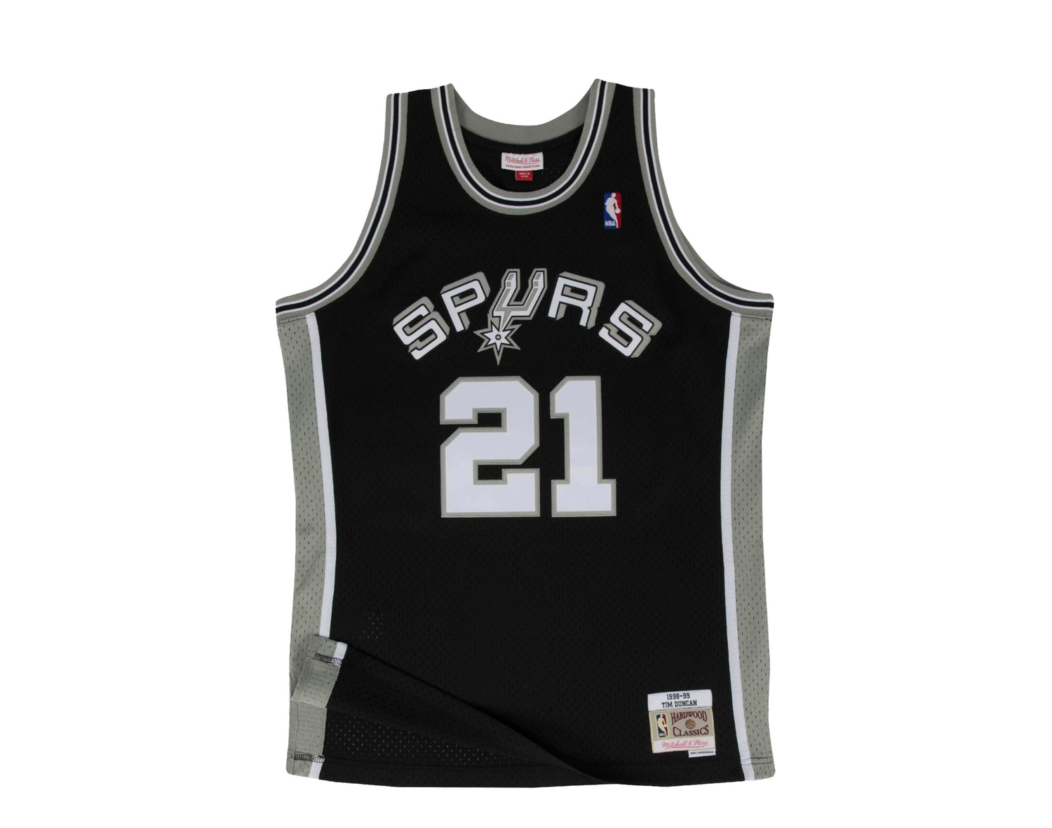 Mitchell & Ness Swingman San Antonio Spurs Road 1998-99 Tim Duncan Jersey