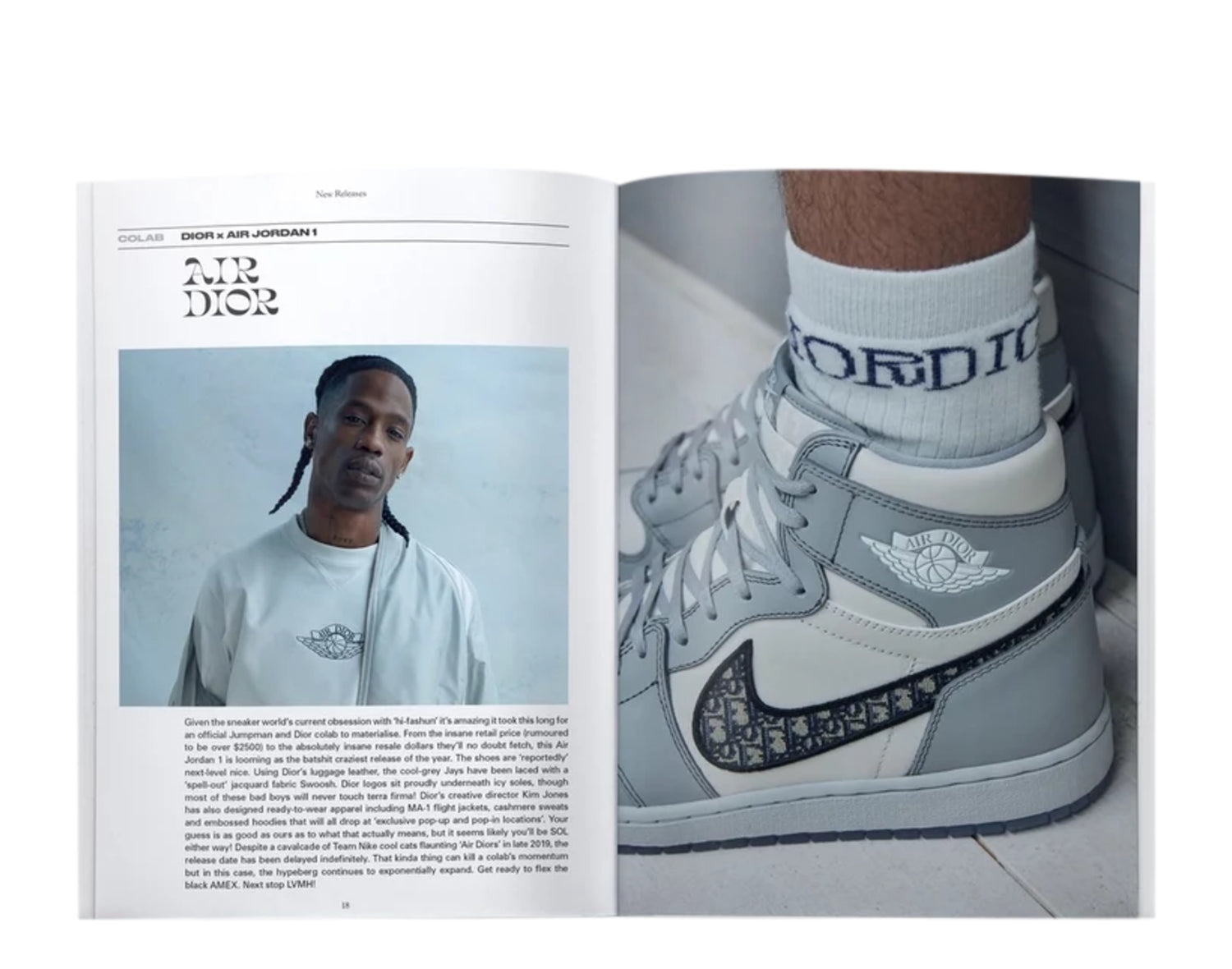Sneaker Freaker Magazine Issue # 43 - Jordan 1 Dior Cover