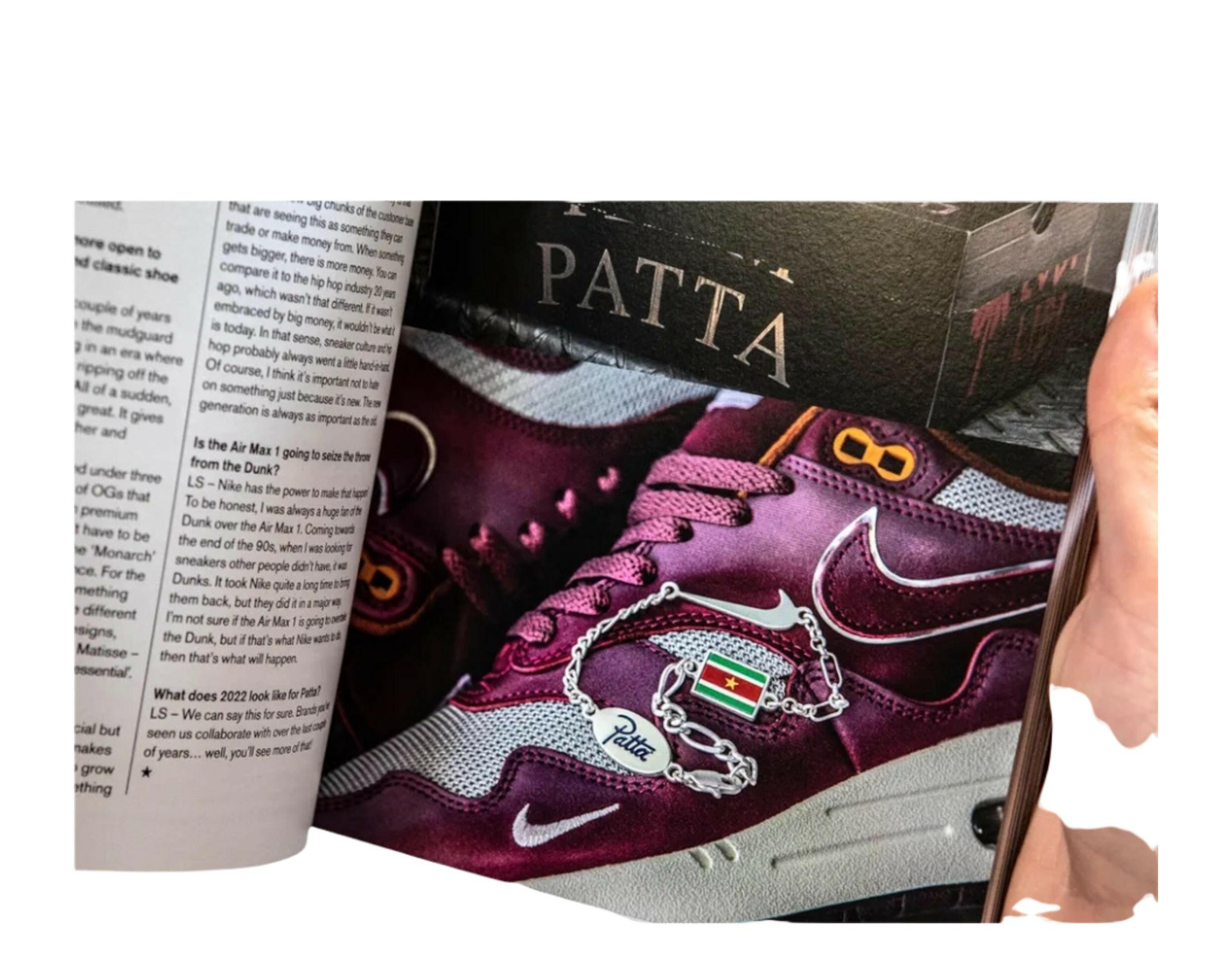 Sneaker Freaker Magazine Issue # 46 - Patta Air Max Cover.