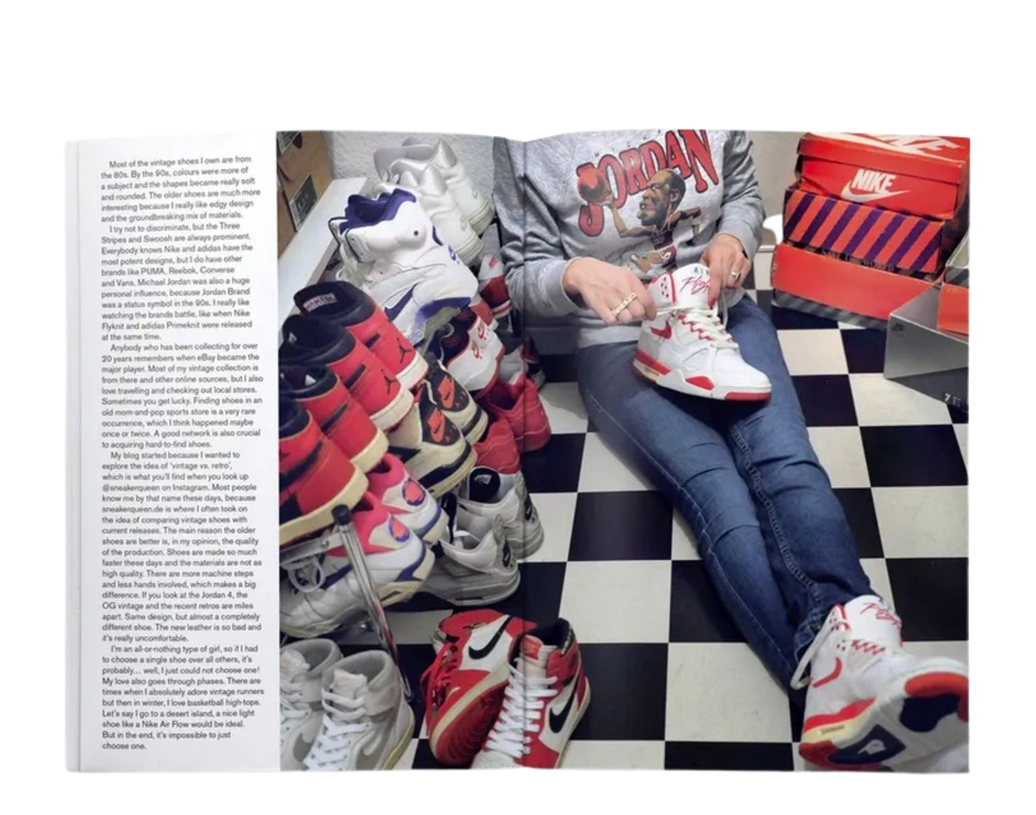 Sneaker Freaker Magazine Issue # 47 - Alley Cats - Atmos