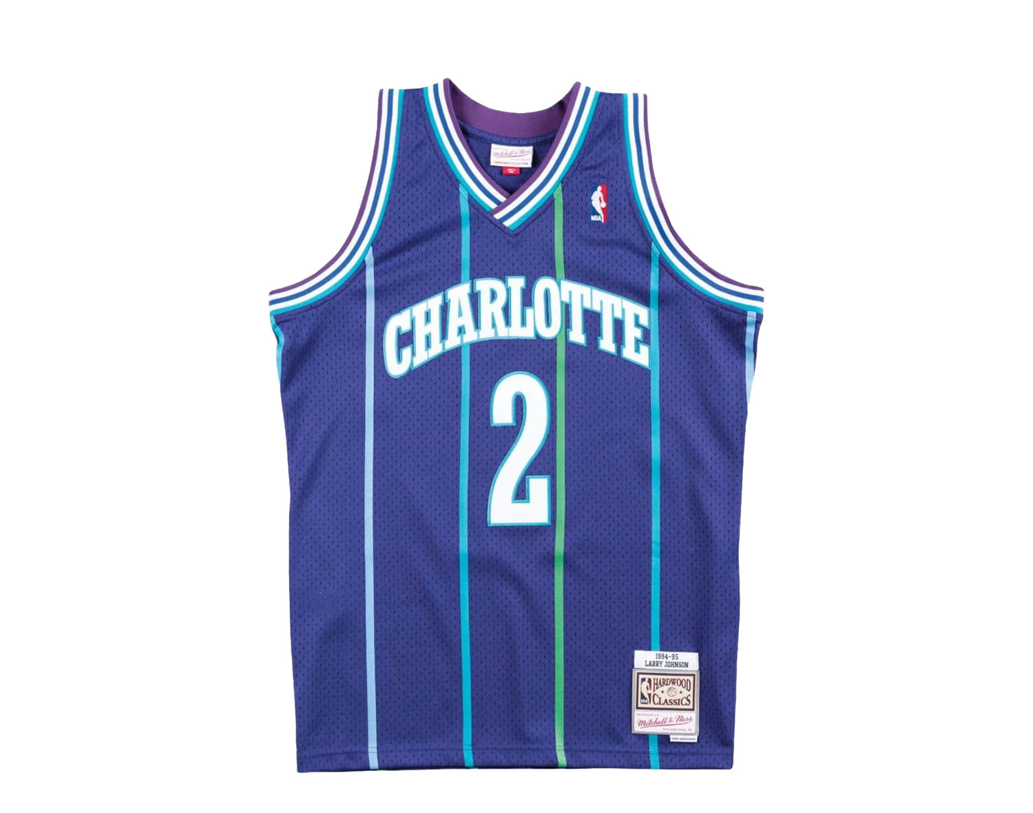 Mitchell & Ness NBA Swingman Alternate Charlotte Hornets 1994-95 Larry Johnson Men's Jersey