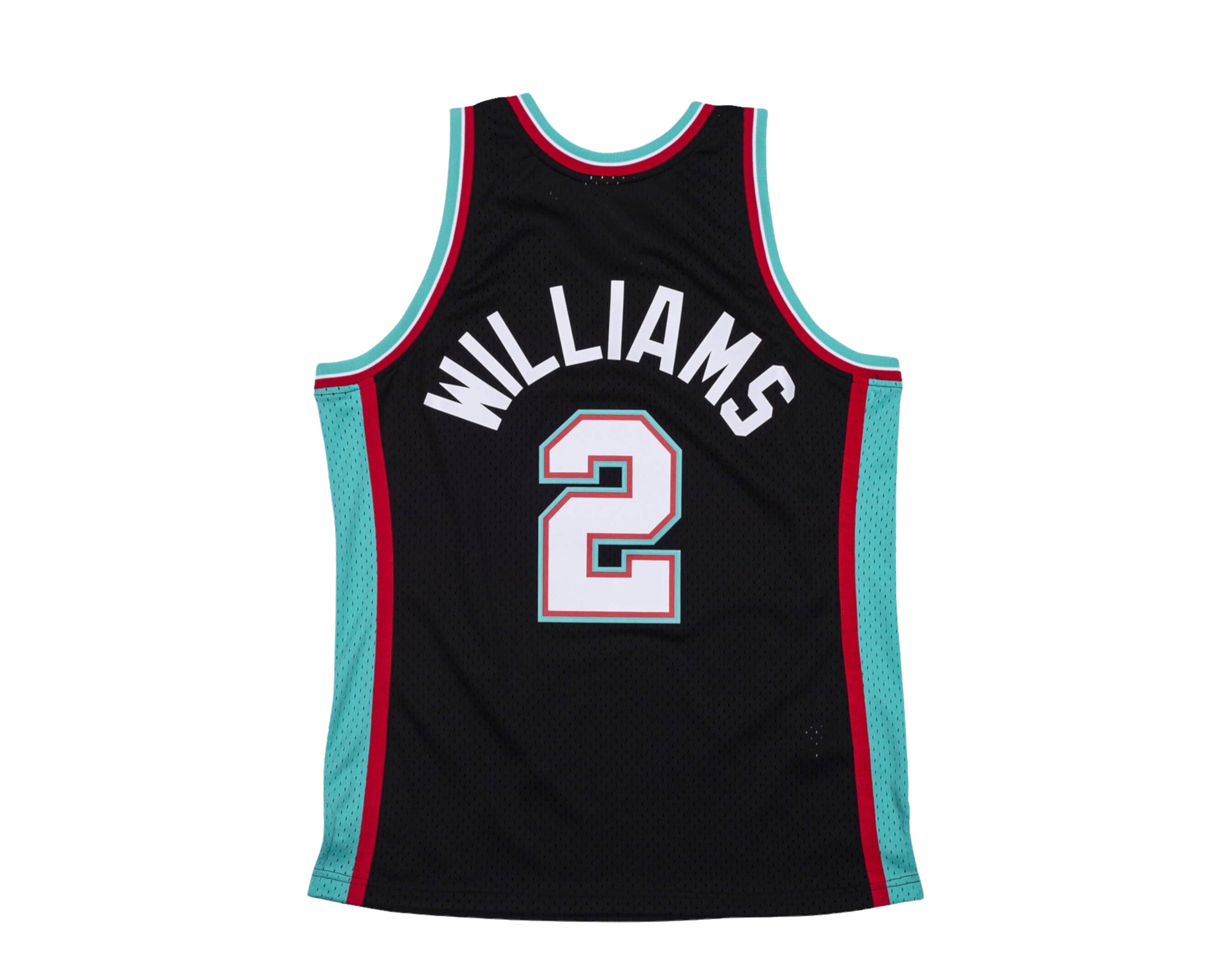 Jason Williams Mitchell & Ness Miami Floridians NBA Authentic Hardwood Classic Jersey in Black, Size: 2XL | Miami Heat