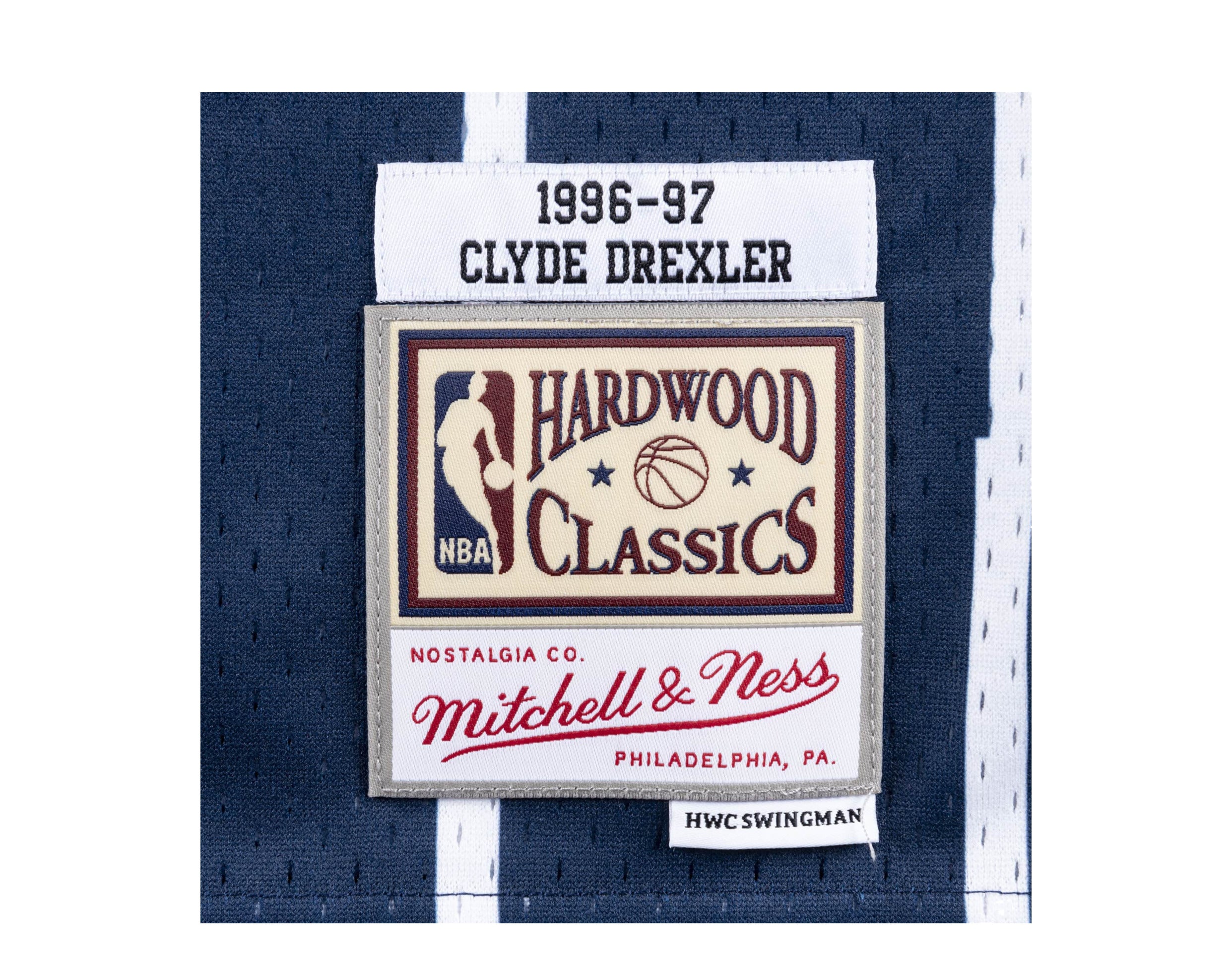Houston Rockets Clyde Drexler Hardwood Classics Road Swingman Jersey by  Mitchell & Ness - Mens