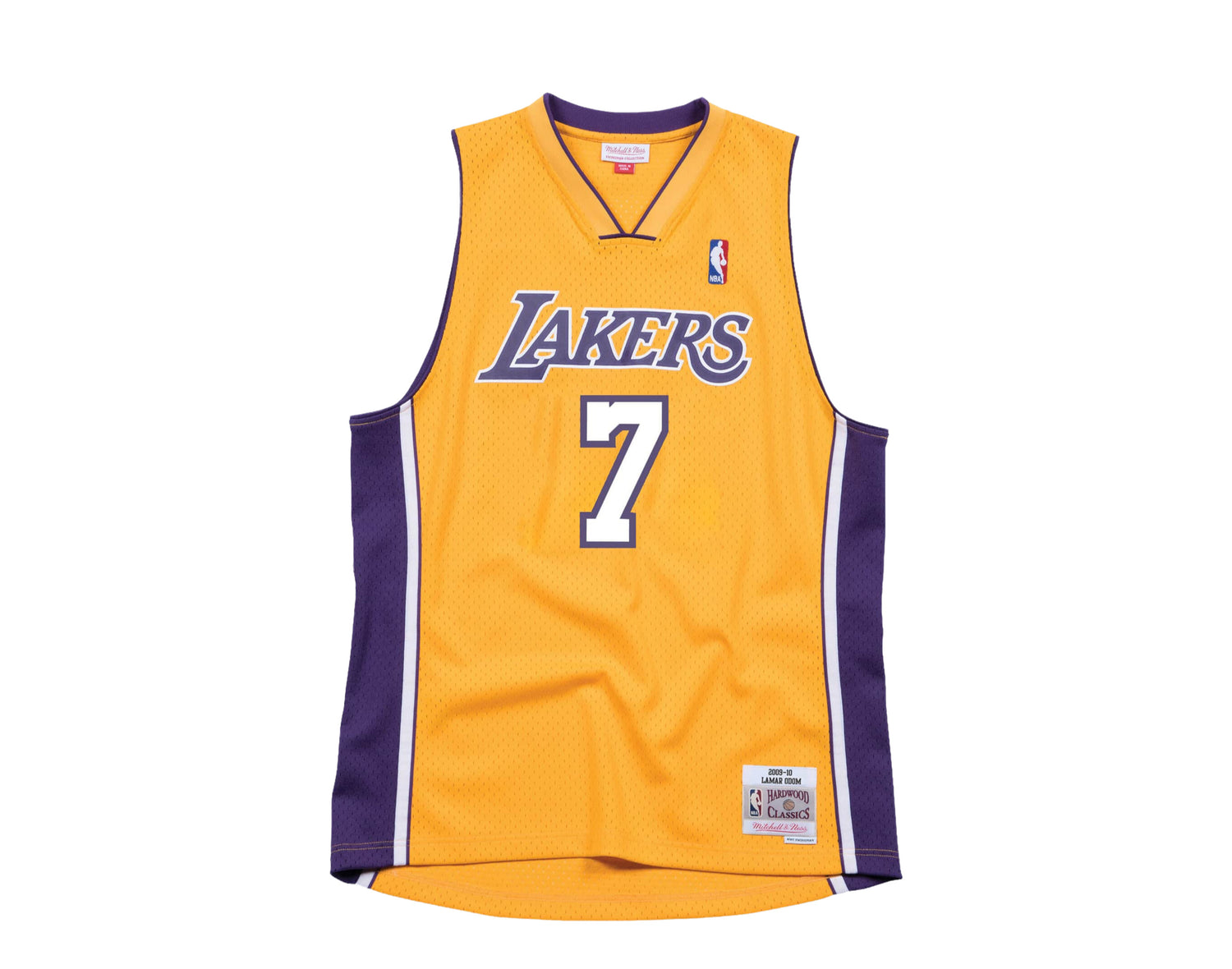 Mitchell & Ness NBA Swingman Los Angeles Lakers 2009-10 Lamar Odom Men's Jersey