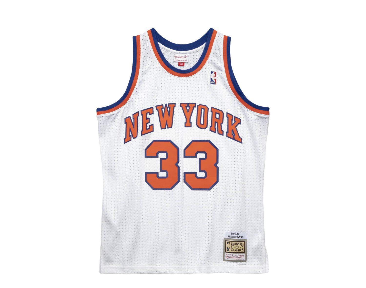 Mitchell & Ness NBA Swingman New York Knicks Home 1985-86 Patrick Ewing Men's Jersey