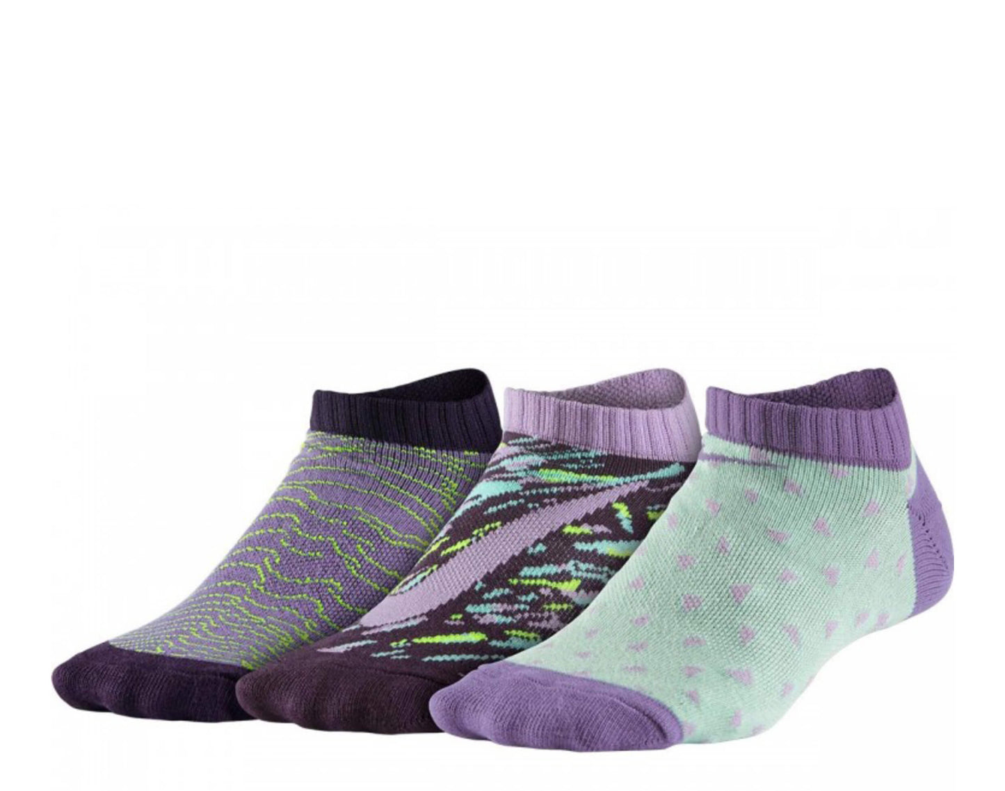 Nike Perfomance Lightweight No-Show Little Kids Socks - 3 Pair Pack