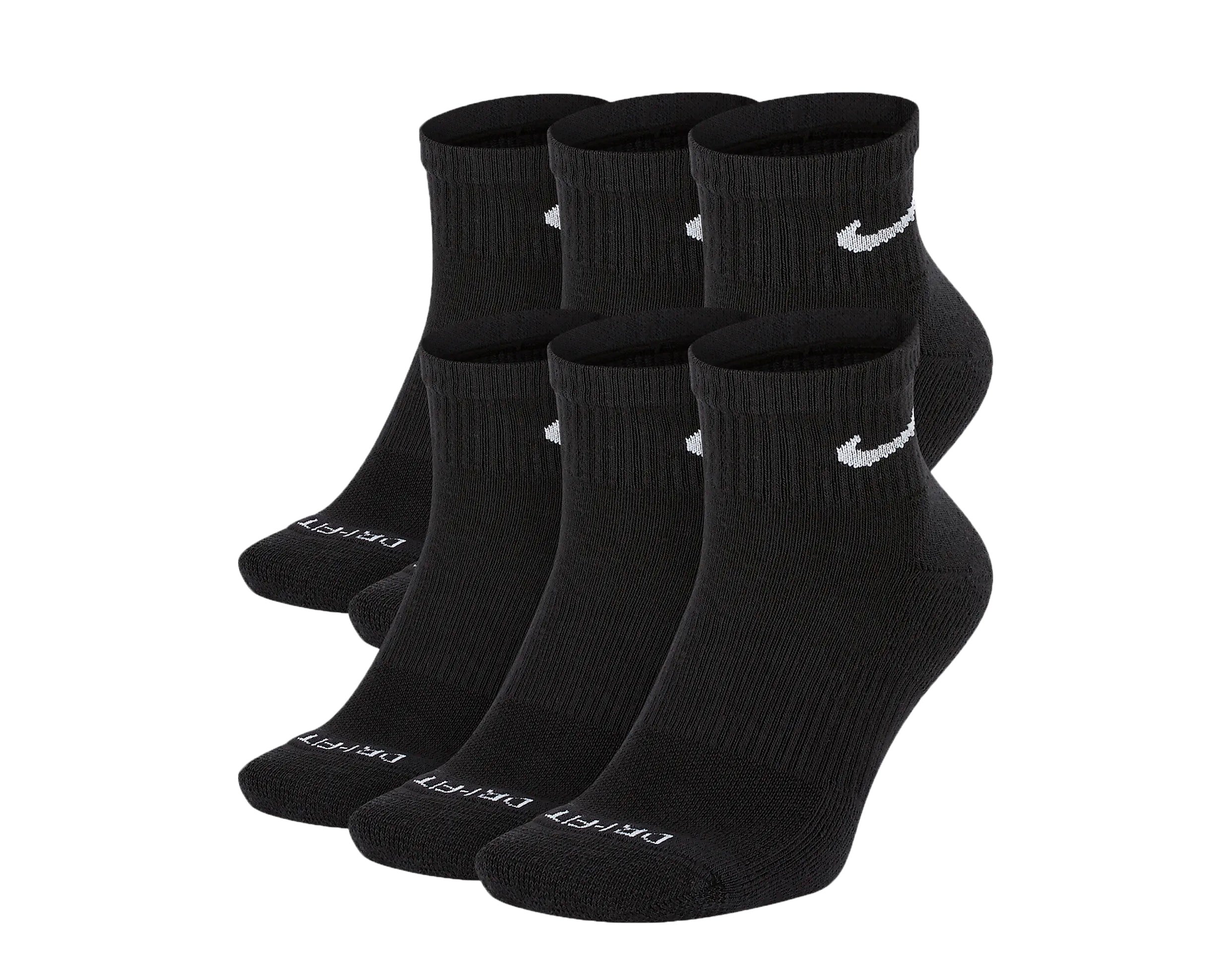 Nike Everyday Plus Cushion Ankle Socks - 6 Pair Pack