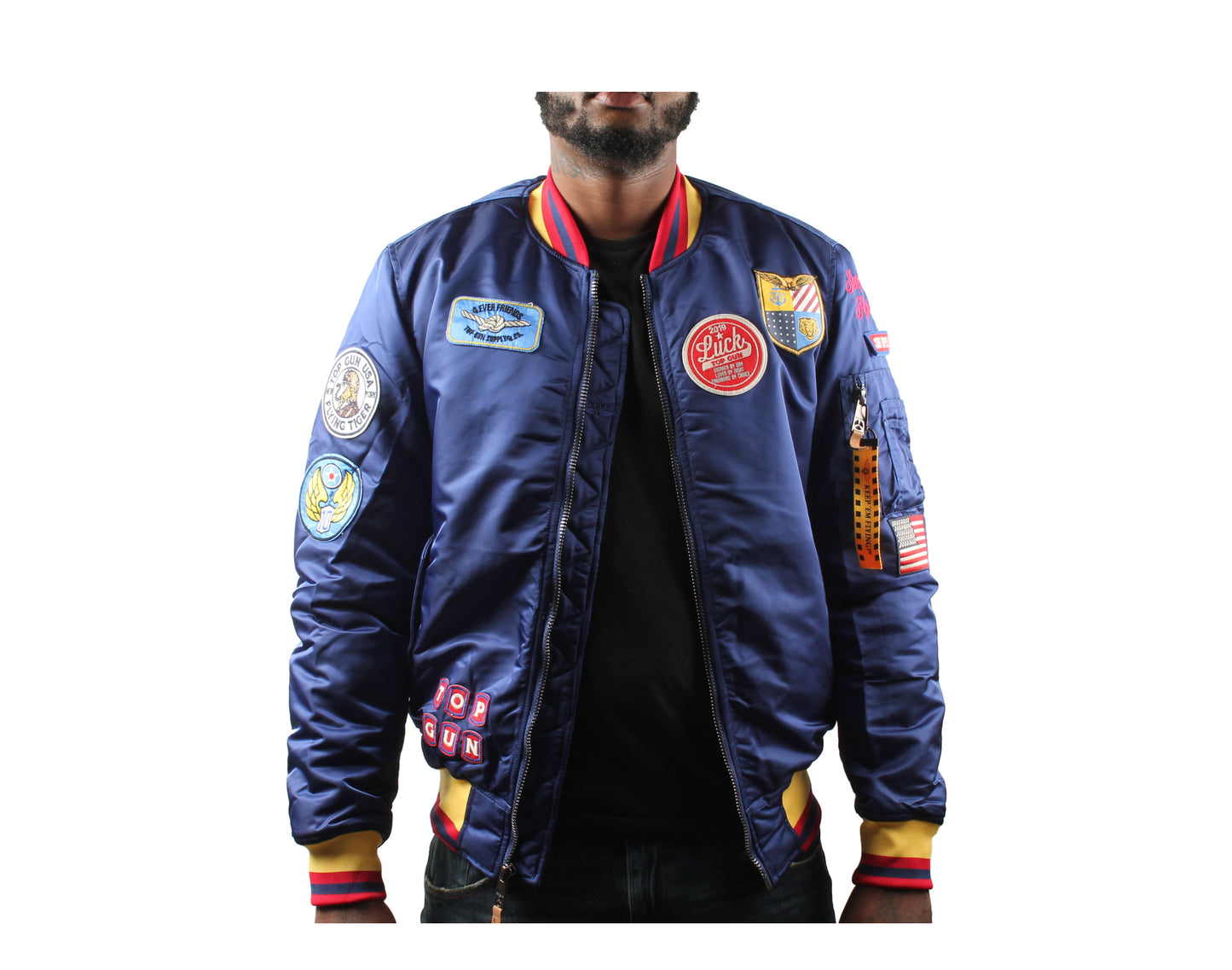 Top Gun Luck Bomber Men's Jacket