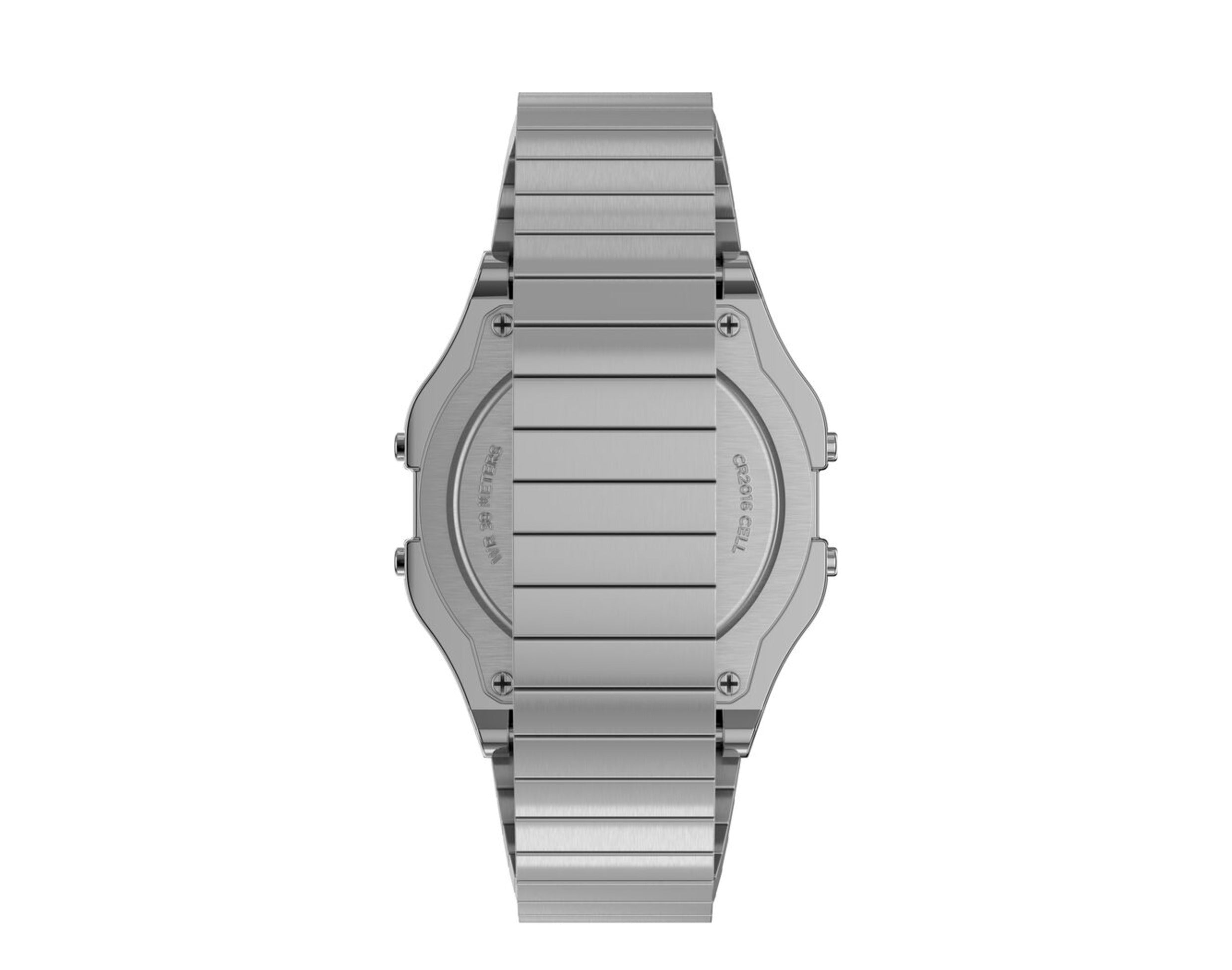 Timex t80 34mm stainless steel expansion band watch cheap