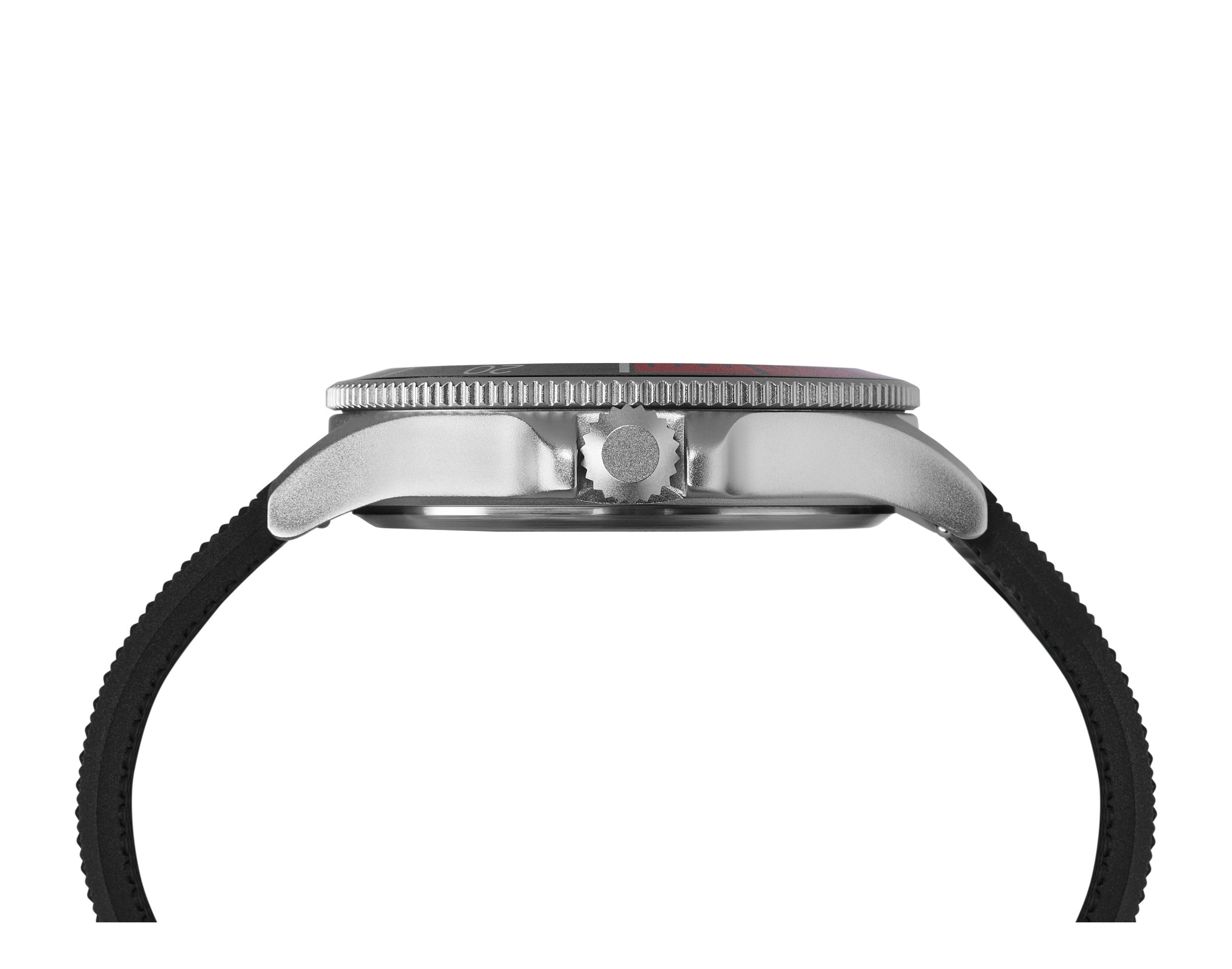 Timex allied coastline sales 43mm silicone strap watch