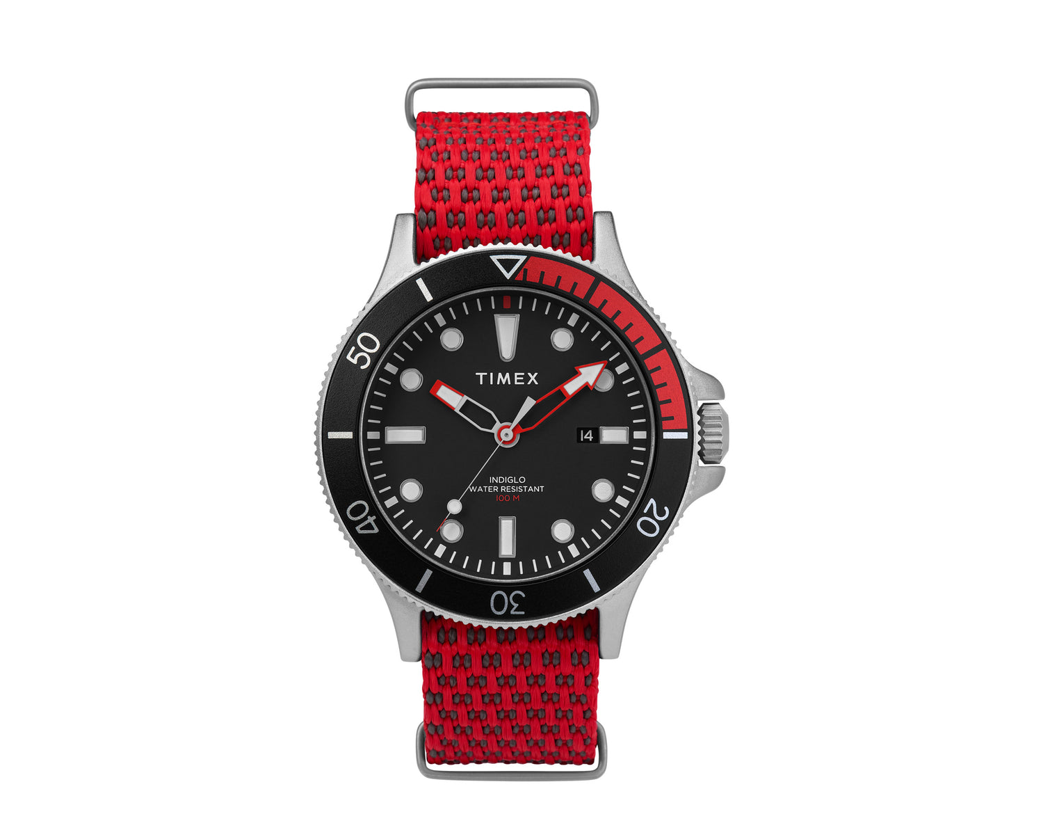 Timex Allied Coastline 43mm Fabric Strap Watch