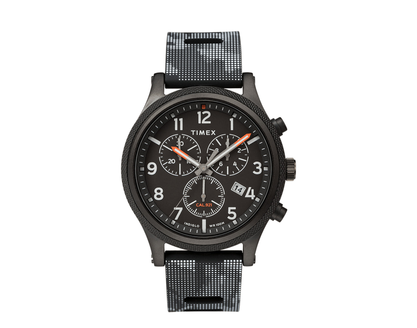 Timex Allied LT Chronograph 42mm Silicone Strap Watch