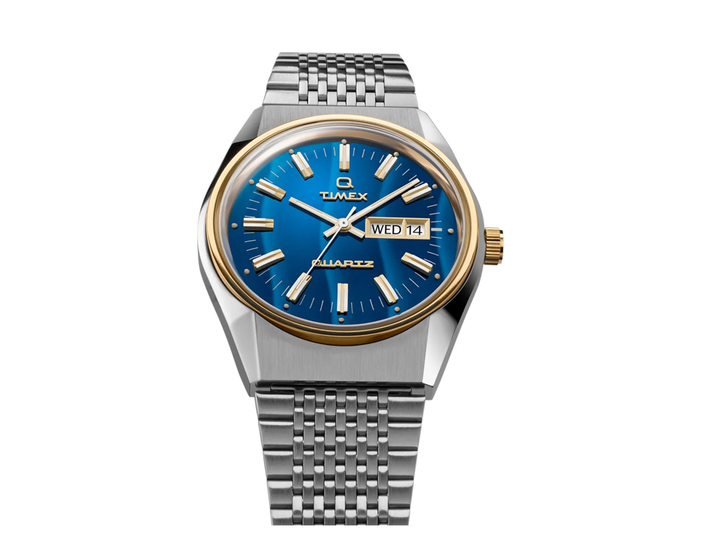 Timex Q Falcon Eye Reissue 38mm Stainless Steel Bracelet Watch
