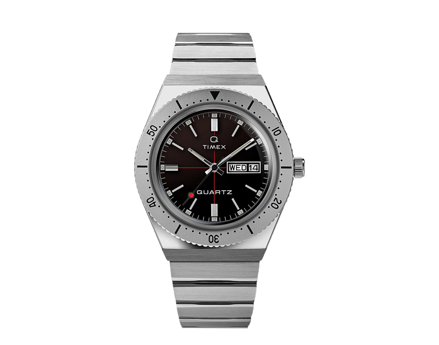 Timex Q x Todd Snyder 38mm Stainless Steel Bracelet Watch