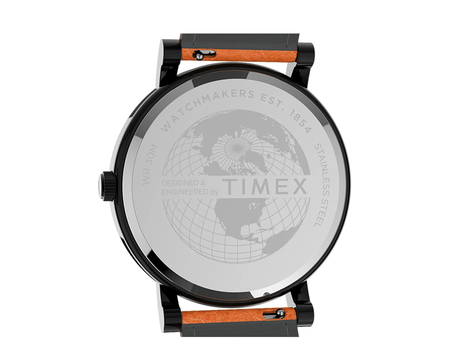 Timex Originals 42mm Leather Strap Watch