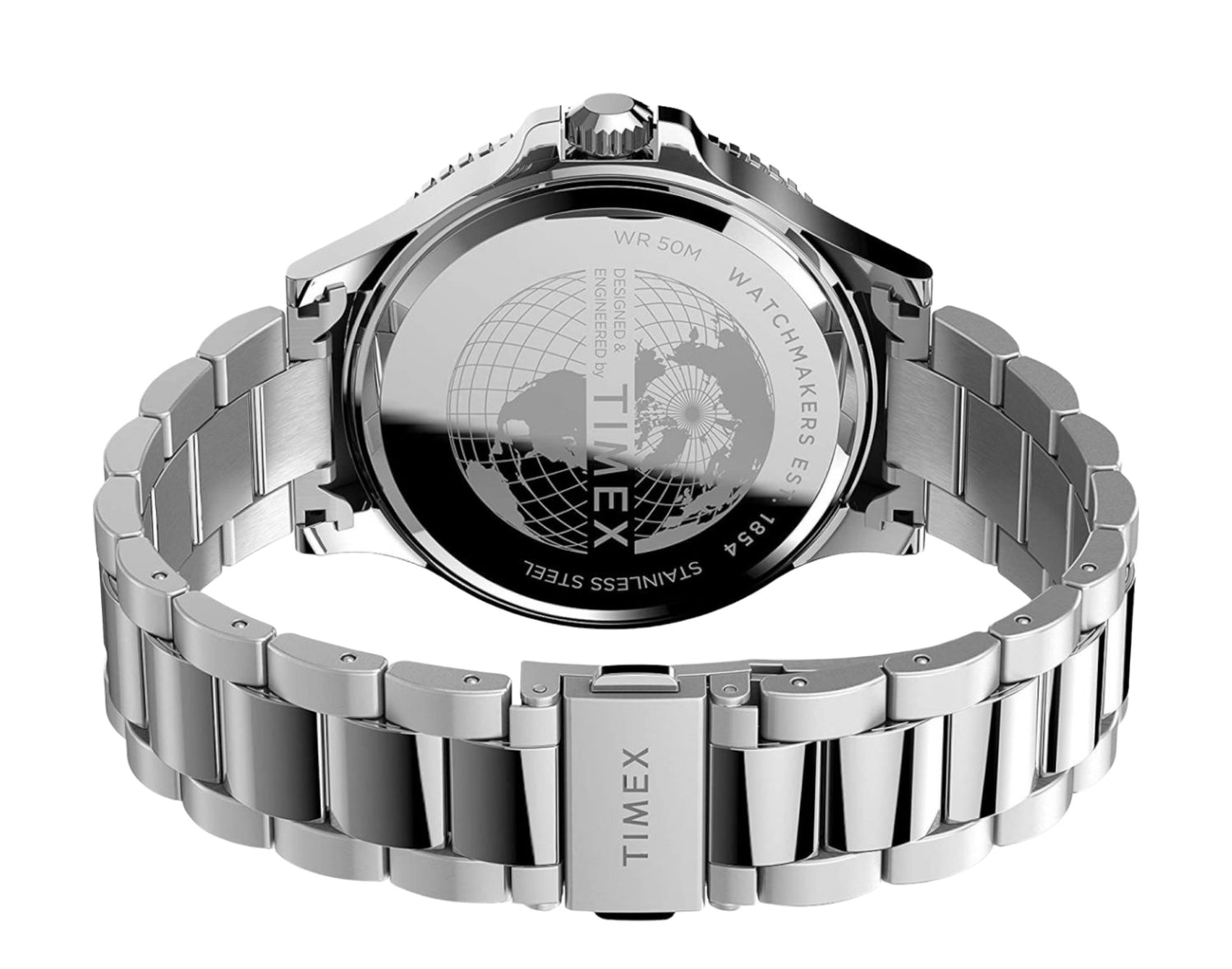 Timex Harborside Multifunction 43mm Stainless Steel Watch