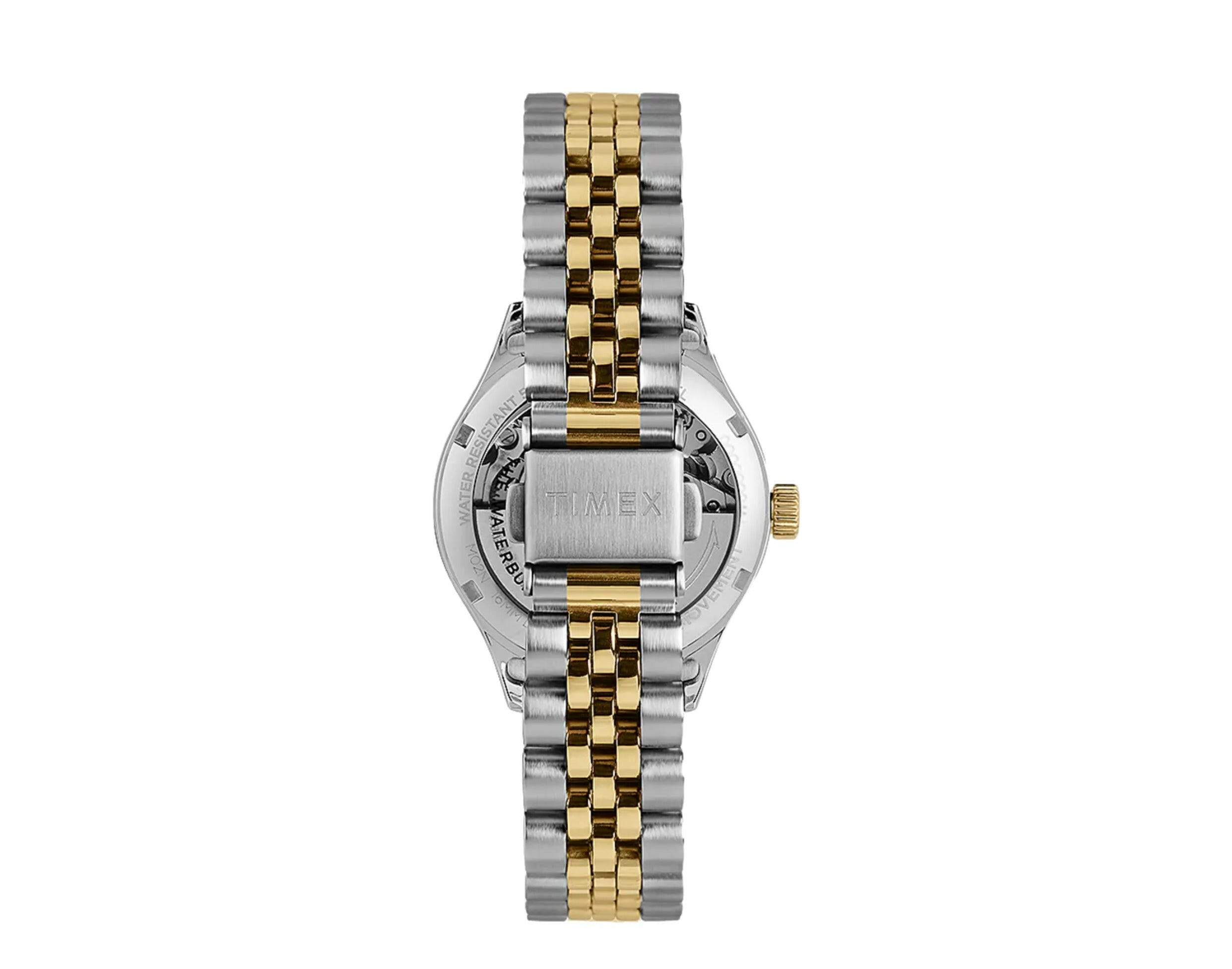Timex Waterbury Traditional Automatic 35mm Stainless Steel Bracelet Women's Watch.