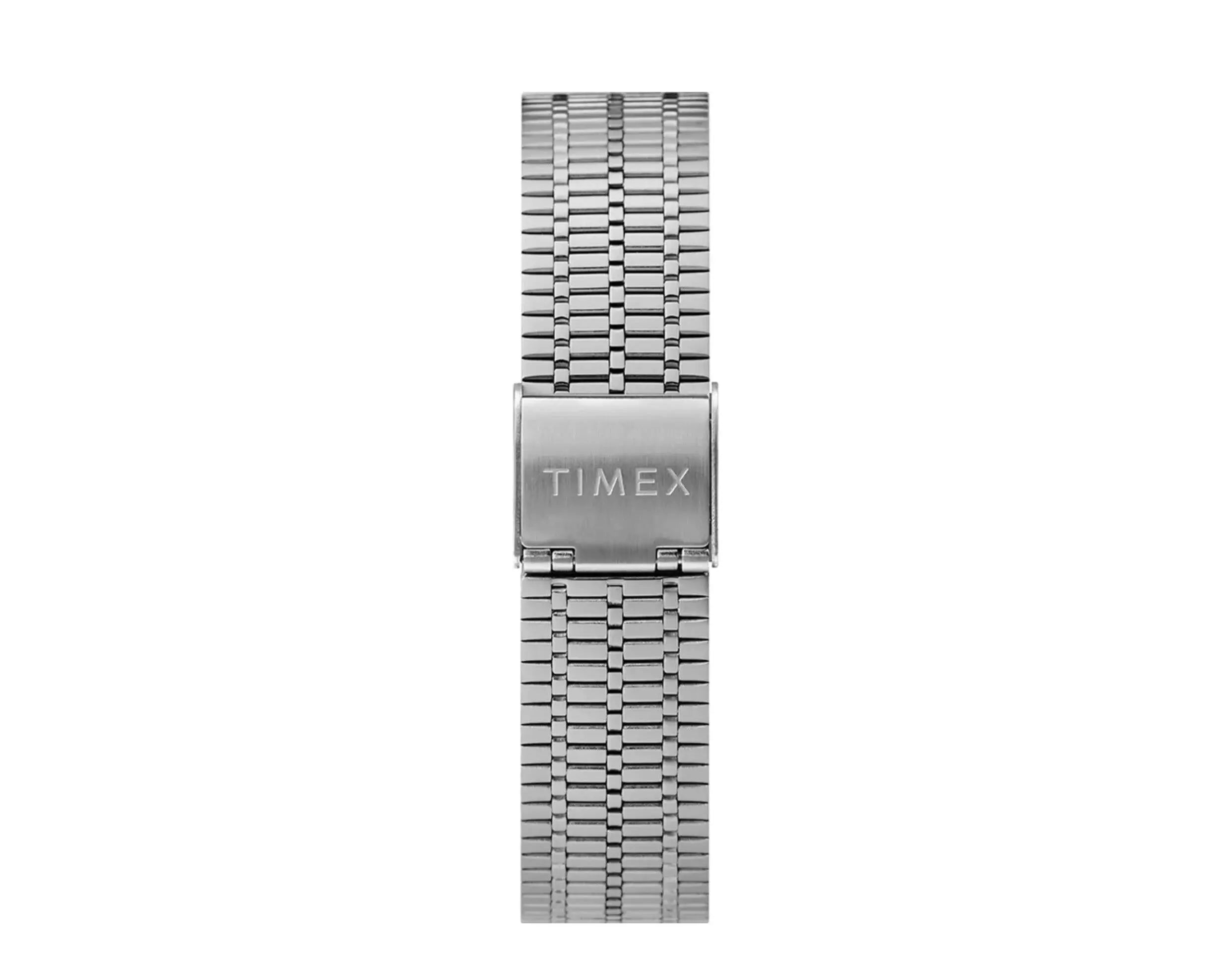 Timex Q Reissue 38mm Stainless Steel Bracelet Watch.