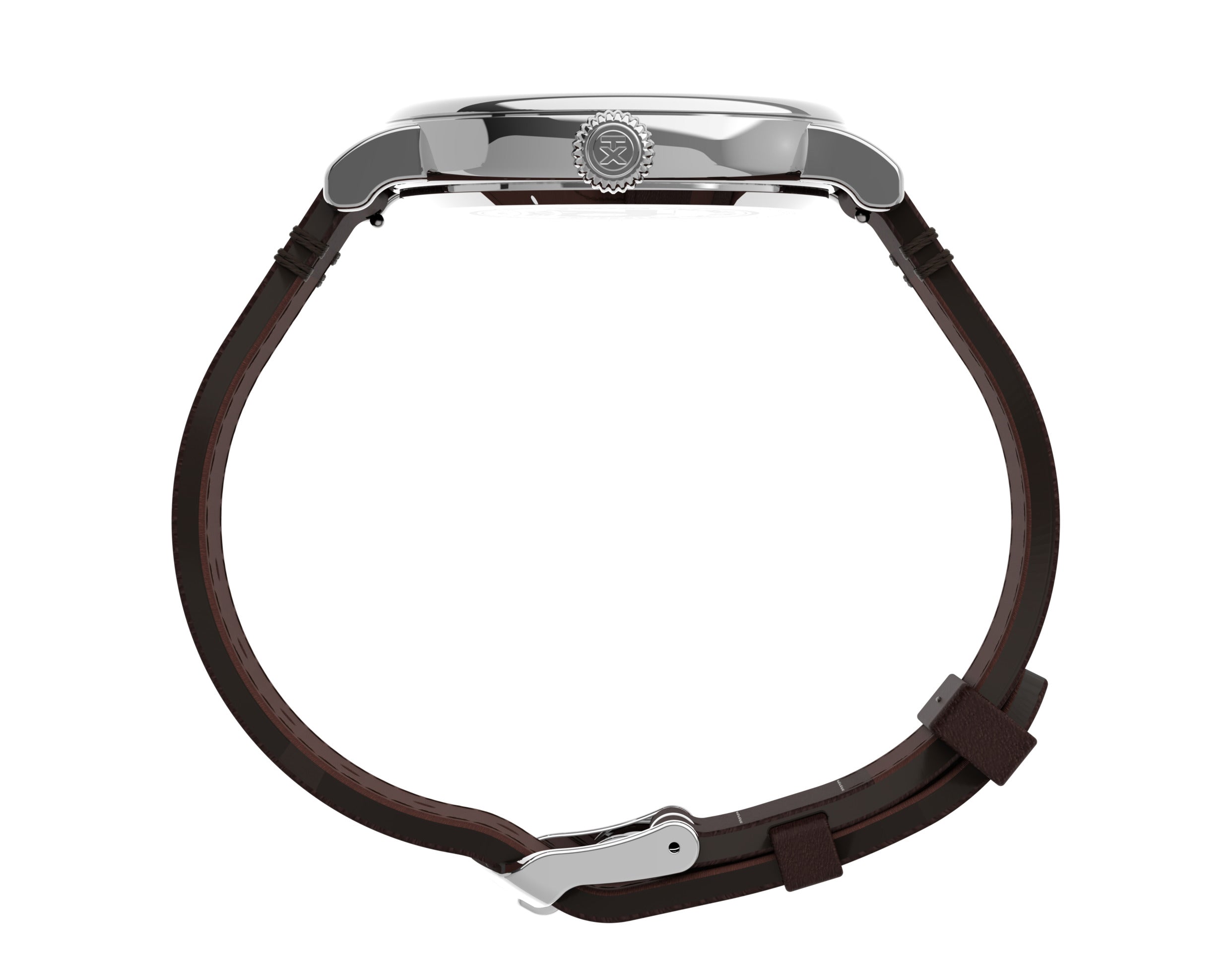 Timex Standard x Peanuts Featuring Snoopy And Charlie Brown Leather Strap Watch