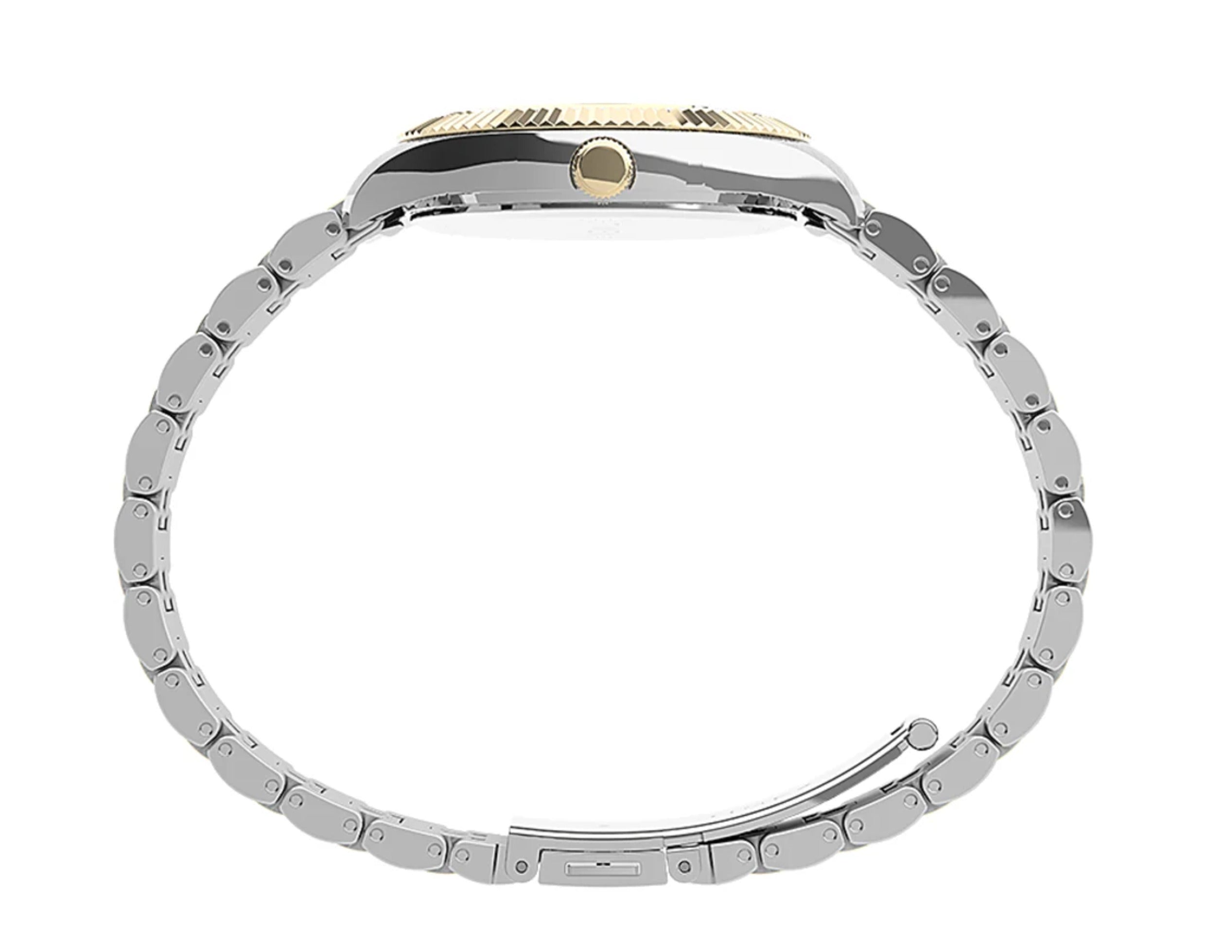 Timex Waterbury Legacy Boyfriend 36mm Stainless Steel Bracelet Watch