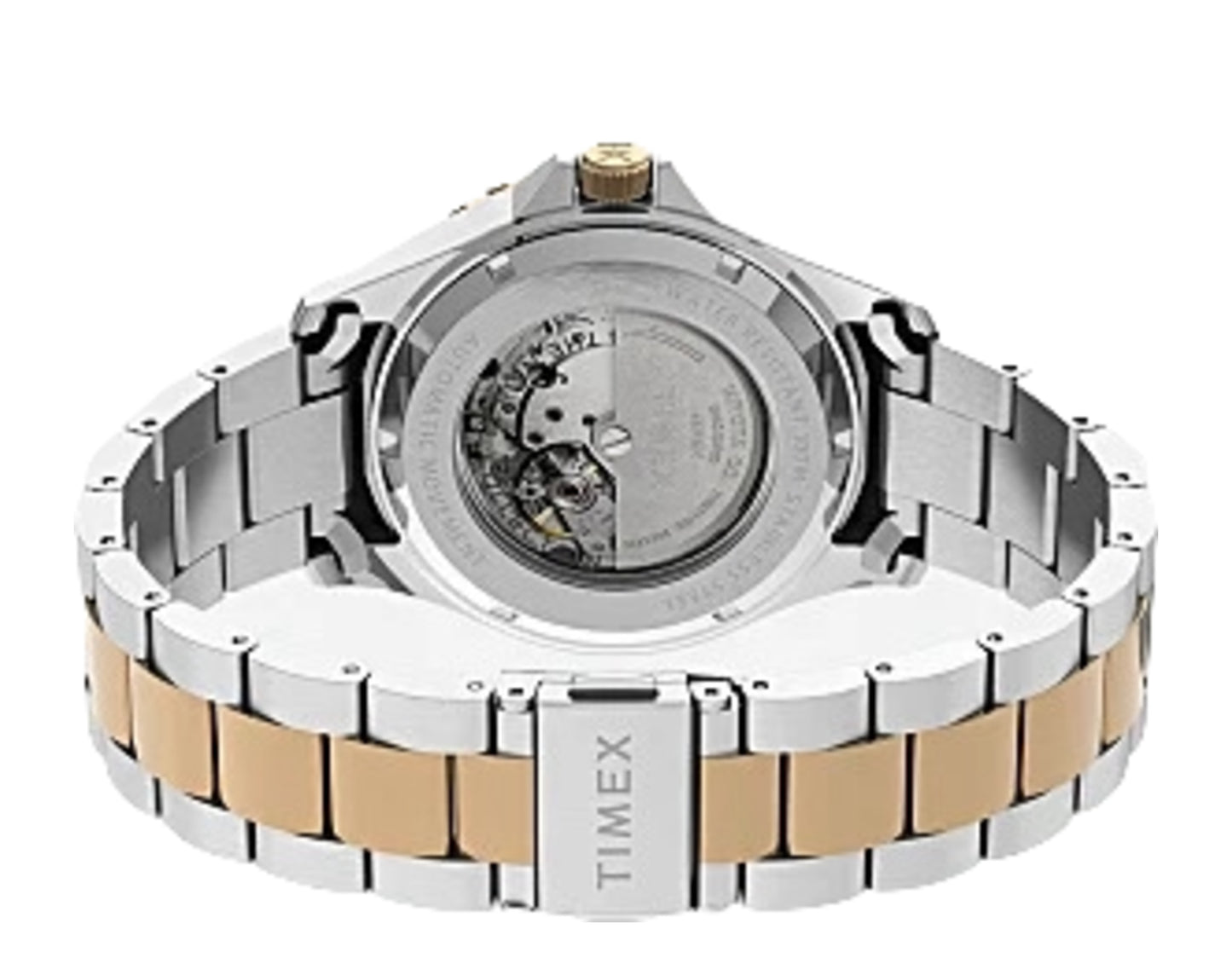Timex Navi XL Automatic 41mm Stainless Steel Bracelet Watch