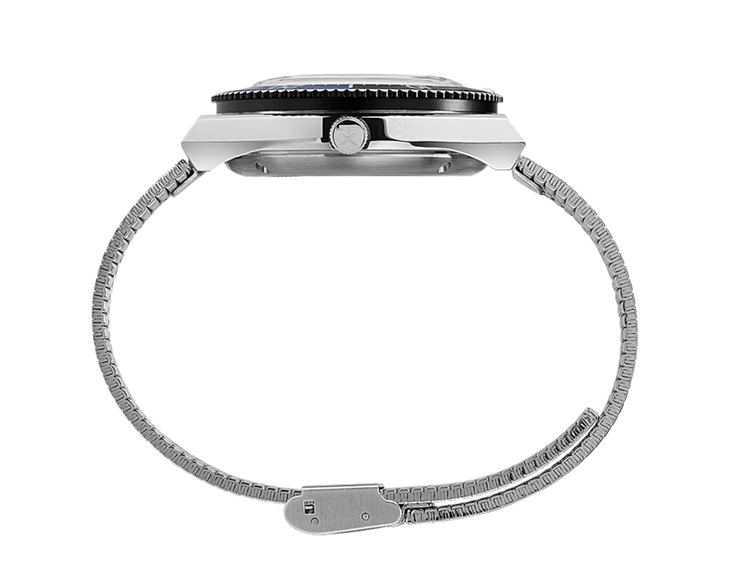 Timex M79 Automatic x Peanuts - Snoopy Masked Marvel 40mm Stainless Steel Bracelet Watch