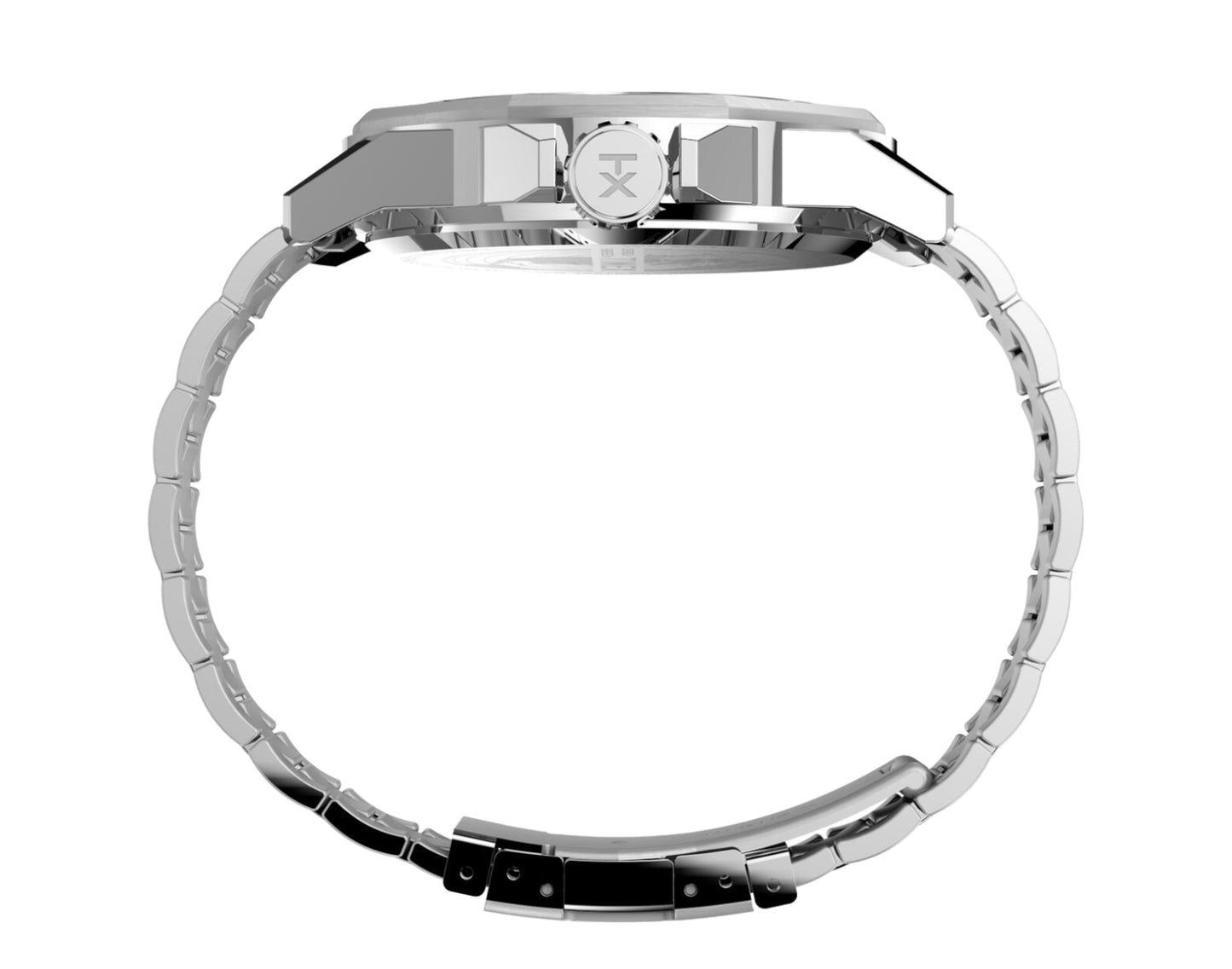 Timex Essex Avenue Multifunction 44mm Stainless Steel Bracelet Watch