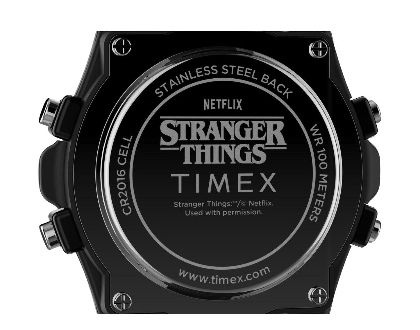 Timex Atlantis x Stranger Things 40mm Resin Strap Watch