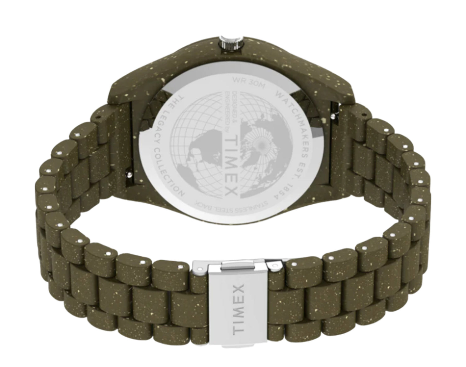 Timex Waterbury Legacy Ocean 42mm Recycled Plastic Bracelet Watch