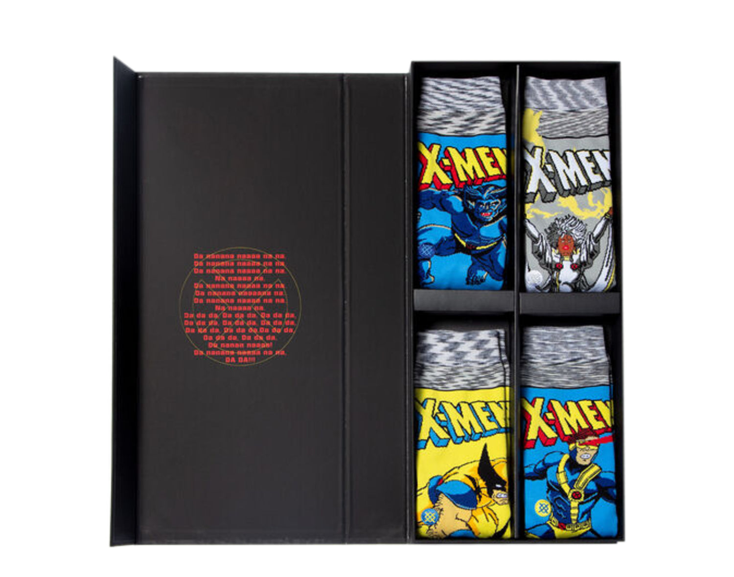 Stance Mavel Classic X-Men Comic 4-Pack Box Set Crew Socks