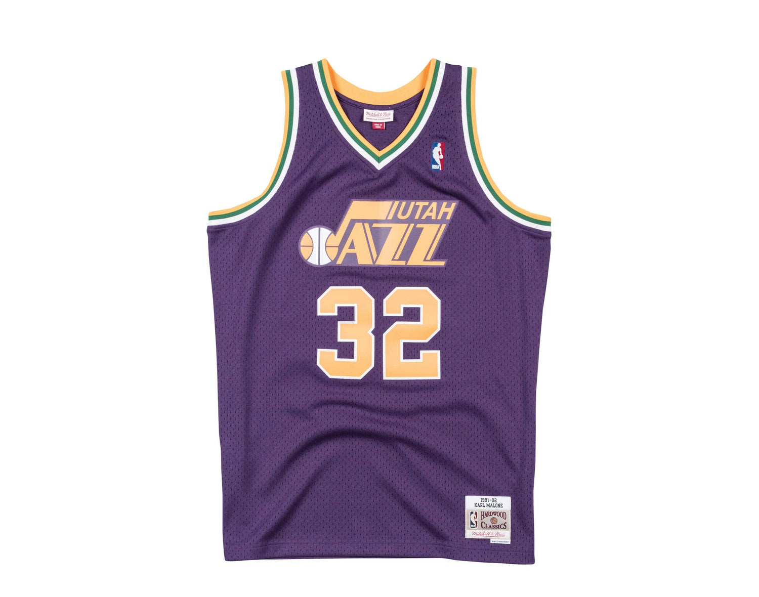 Mitchell & Ness Swingman Utah Jazz Road 1991-92 Karl Malone Jersey