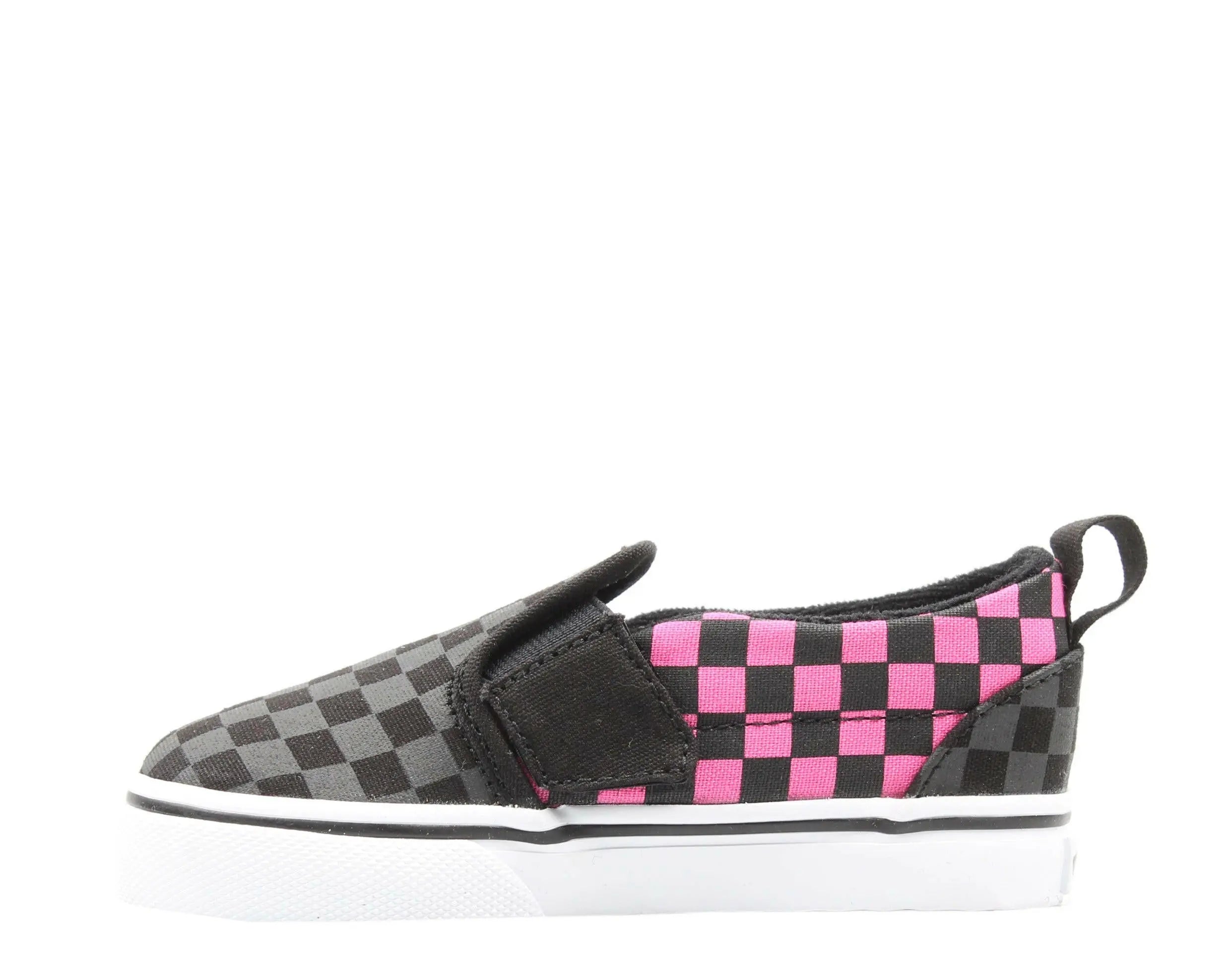 Vans Slip On V Toddler Kids Low Top Sneakers.