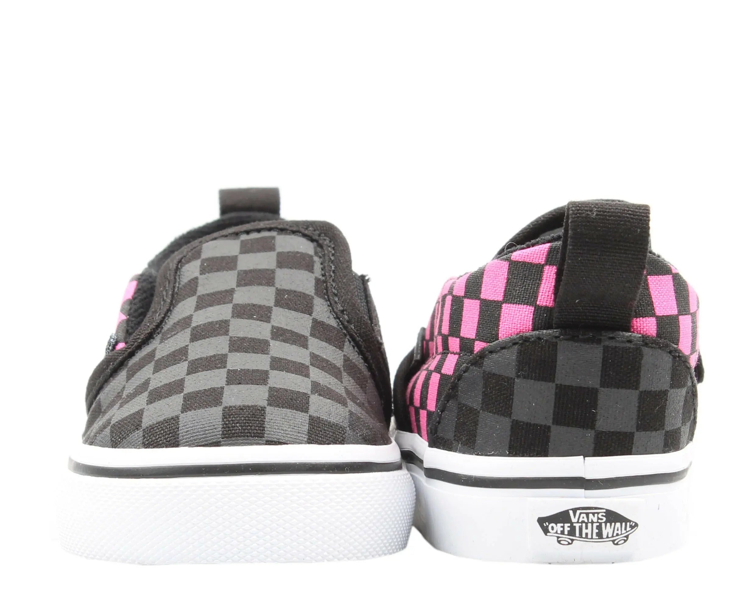 Vans Slip On V Toddler Kids Low Top Sneakers.