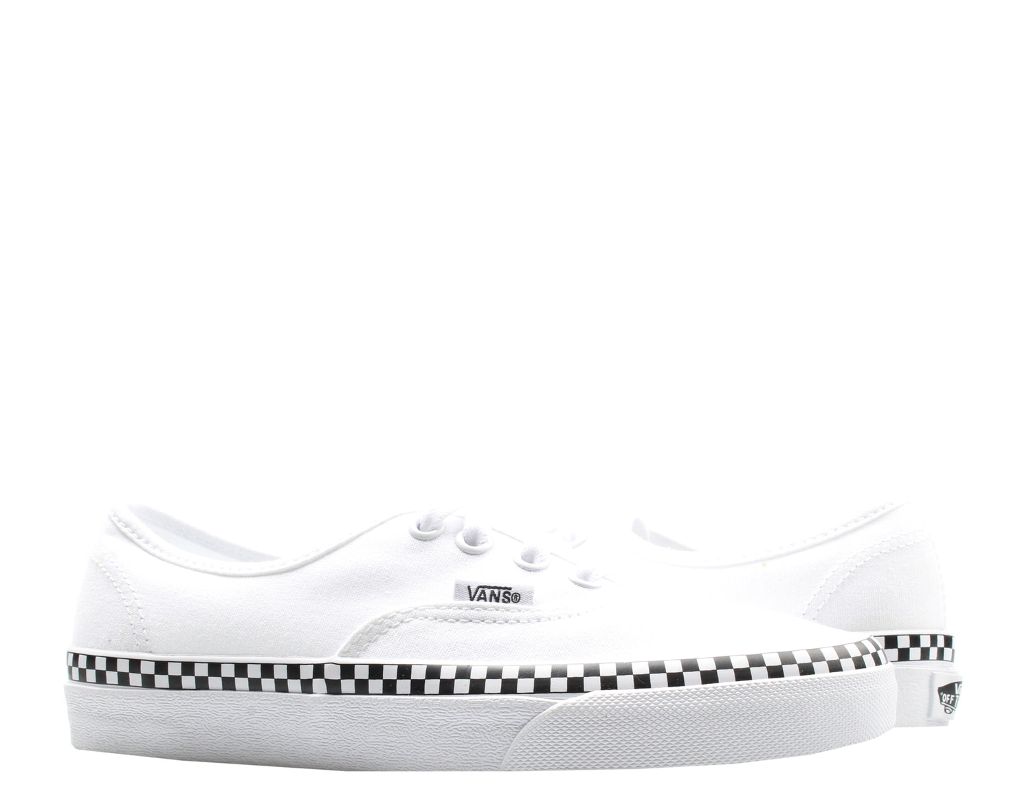 Vans Authentic Check Foxing Low Top Sneakers