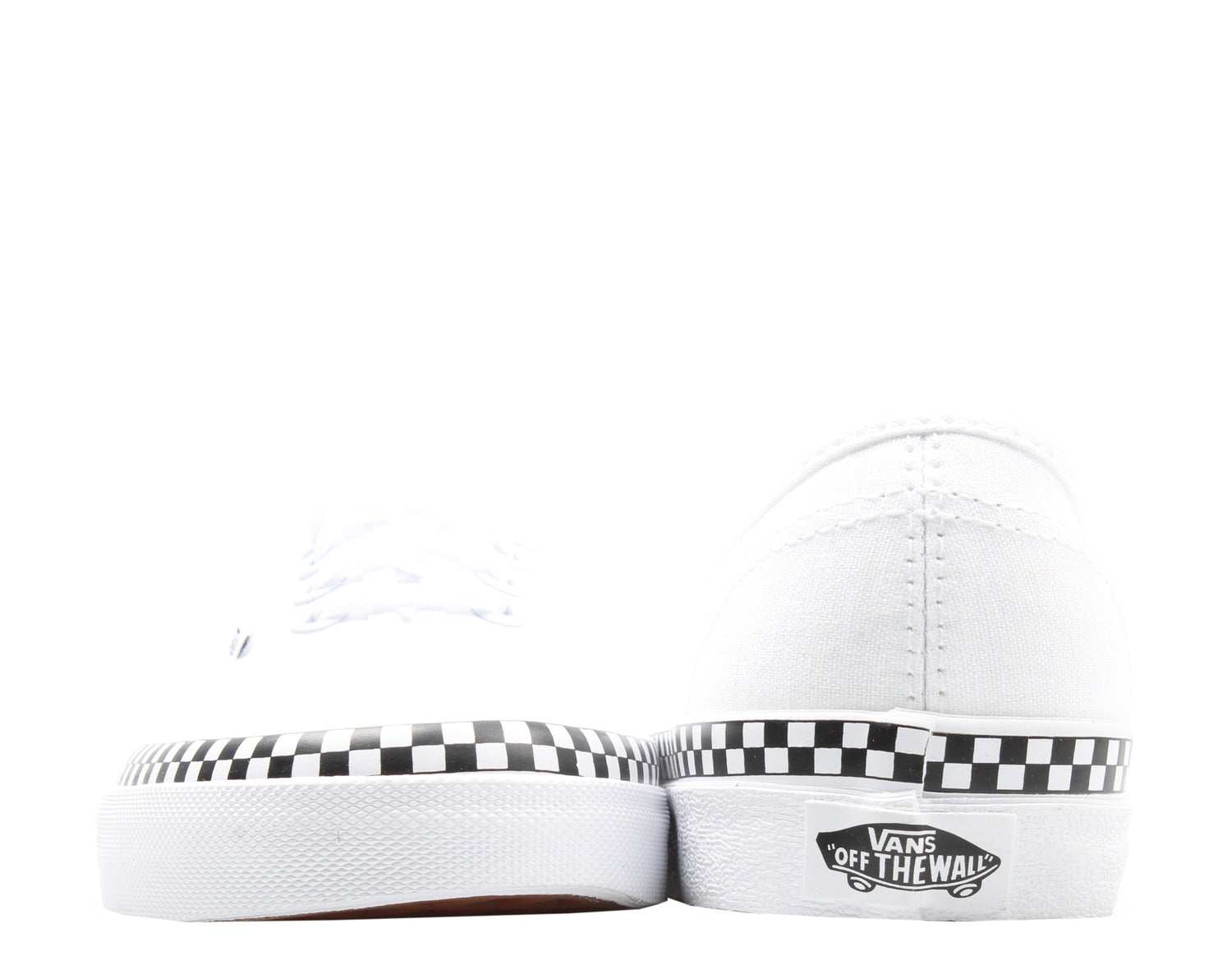 Vans Authentic Check Foxing Low Top Sneakers