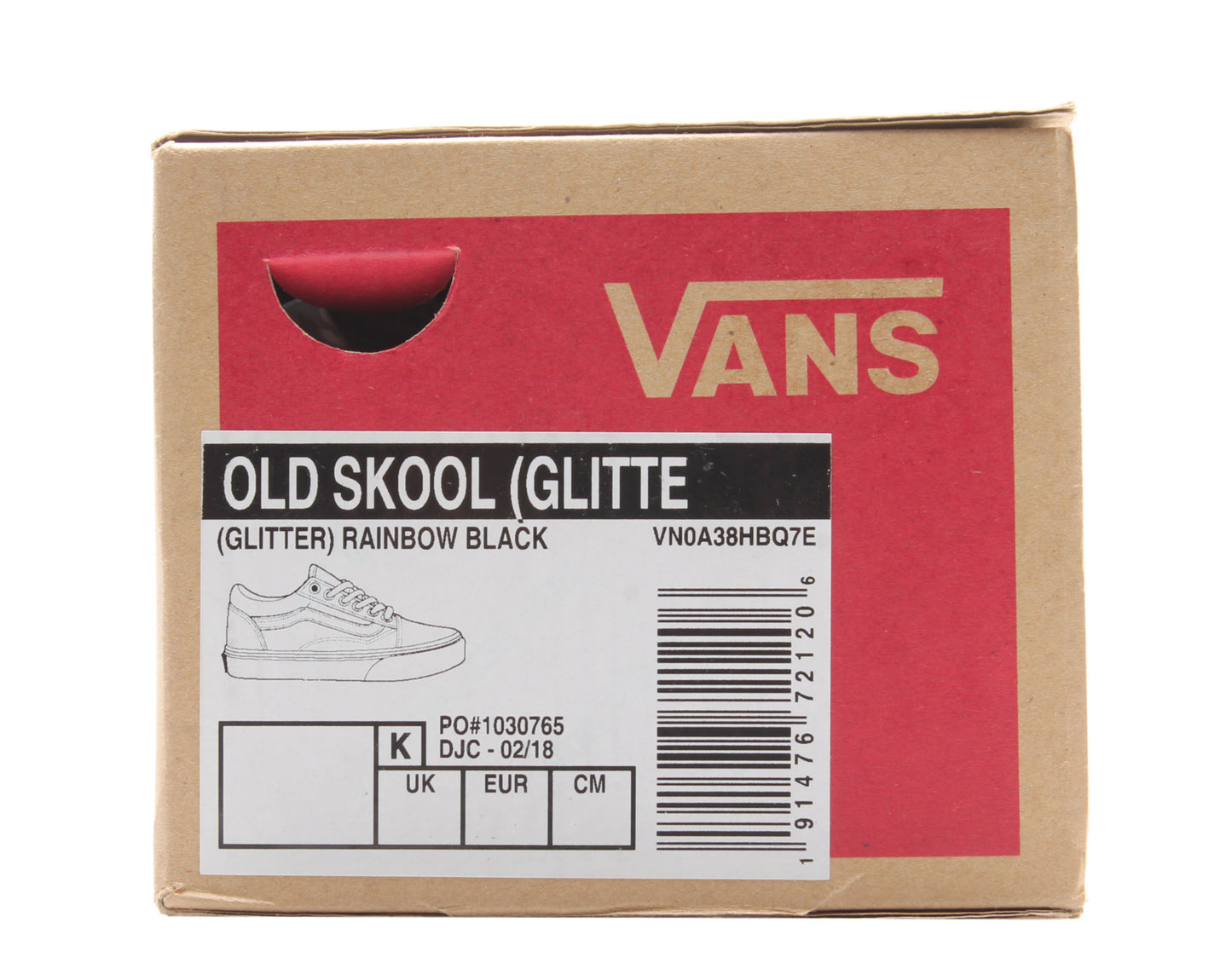 Vans Old Skool Glitter Low Top Sneakers