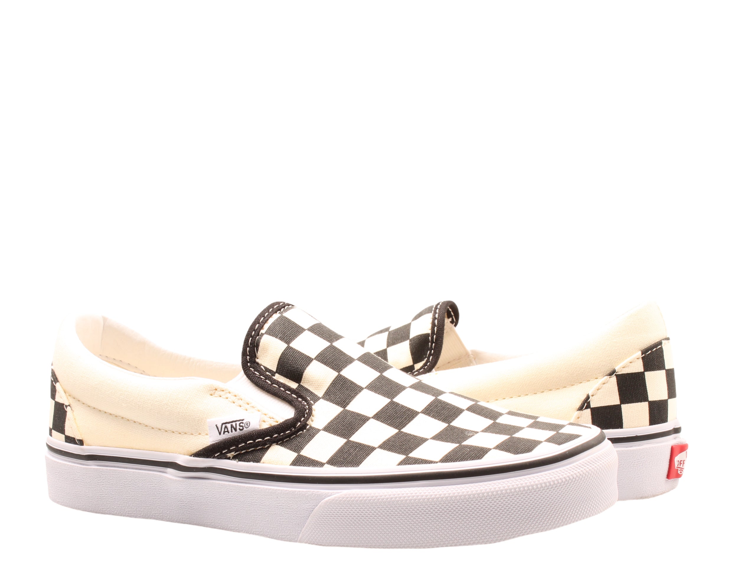 Vans Classic Slip-On Checkerboard Low Top Sneakers